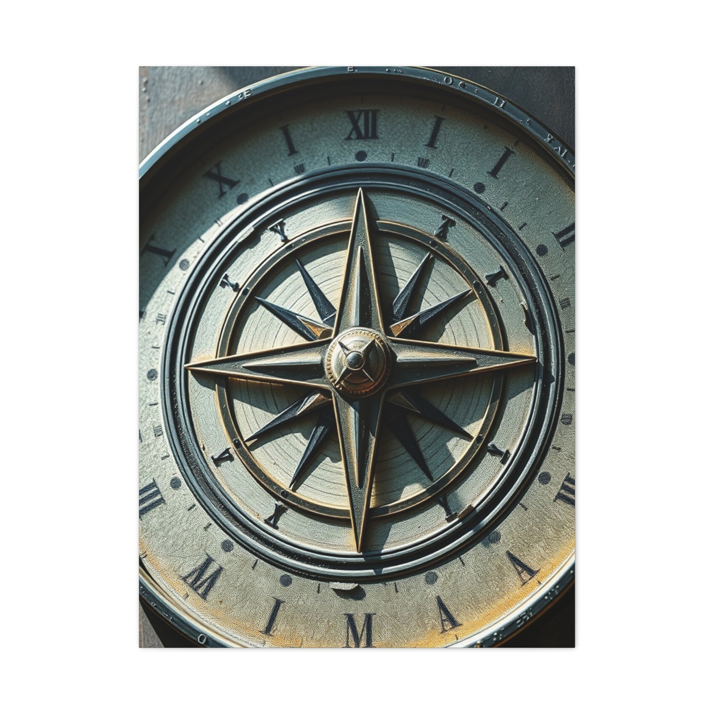 Compass Art Refined Canvas Wall Art & Canvas Print