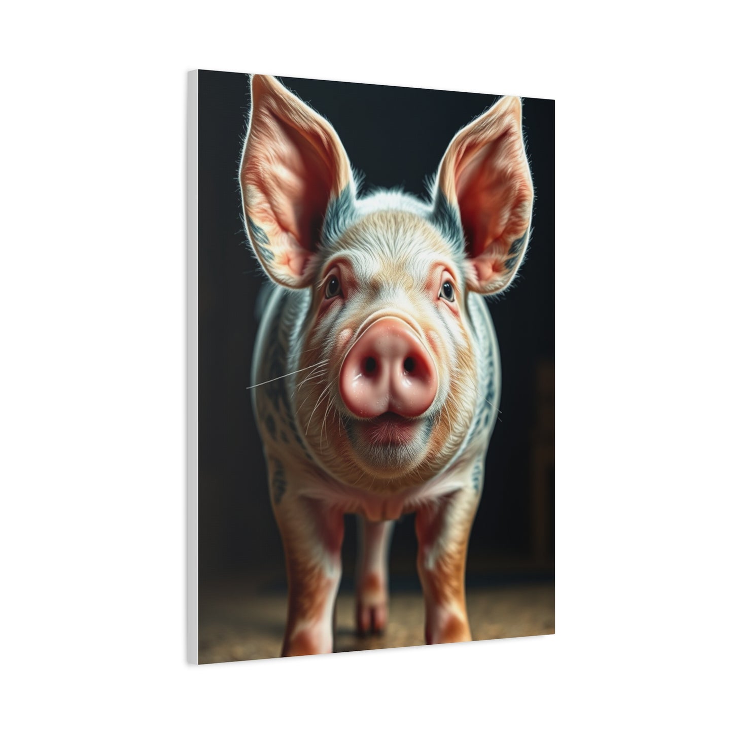 Pig Art Refined Canvas Wall Art & Canvas Print