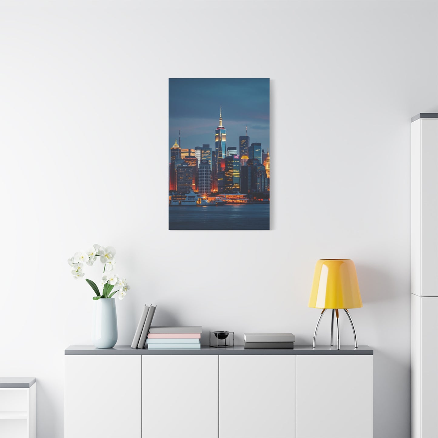 Supreme City Skylines Art Collection Wall Art & Canvas Print