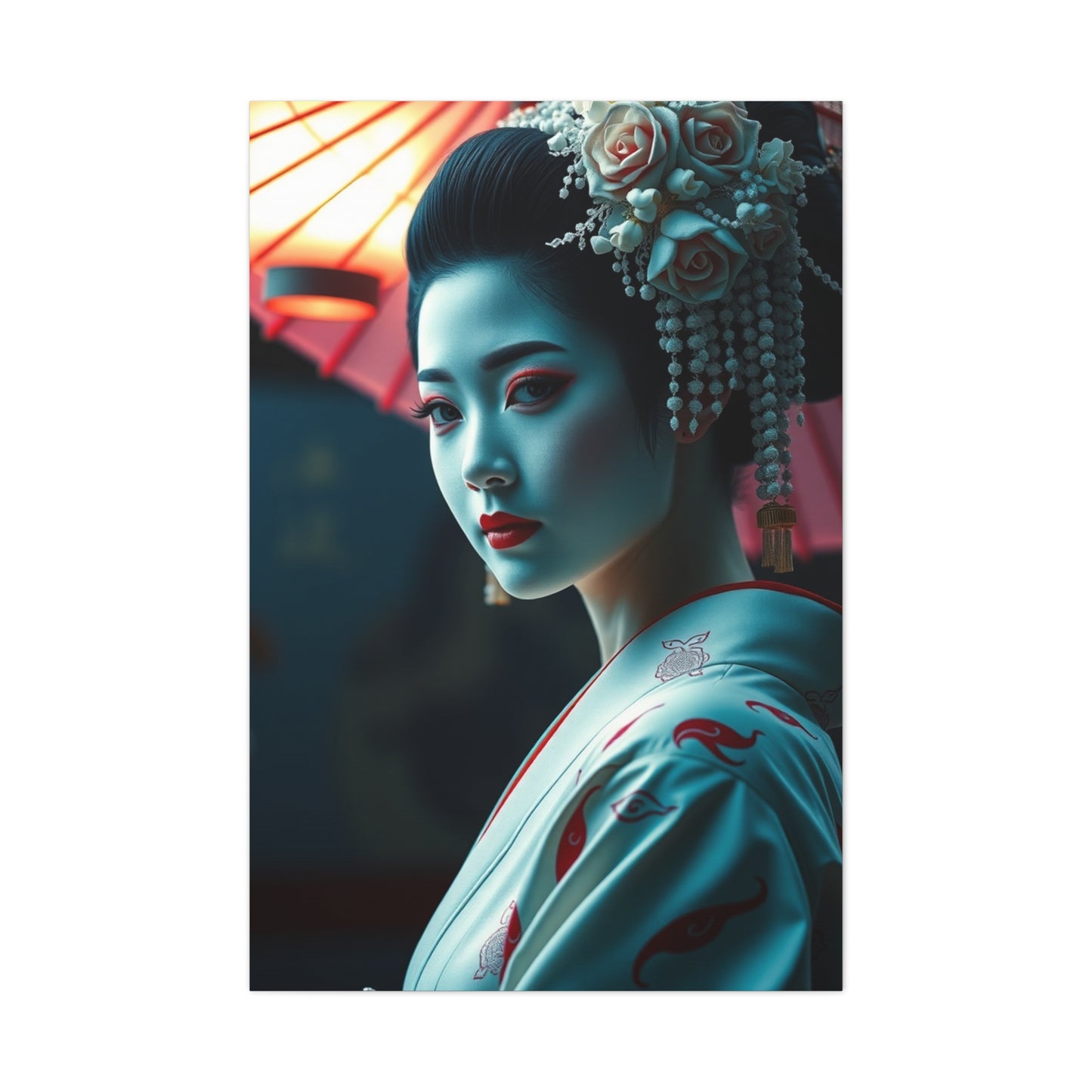 Masterpiece Geisha Art Vision Wall Art & Canvas Print