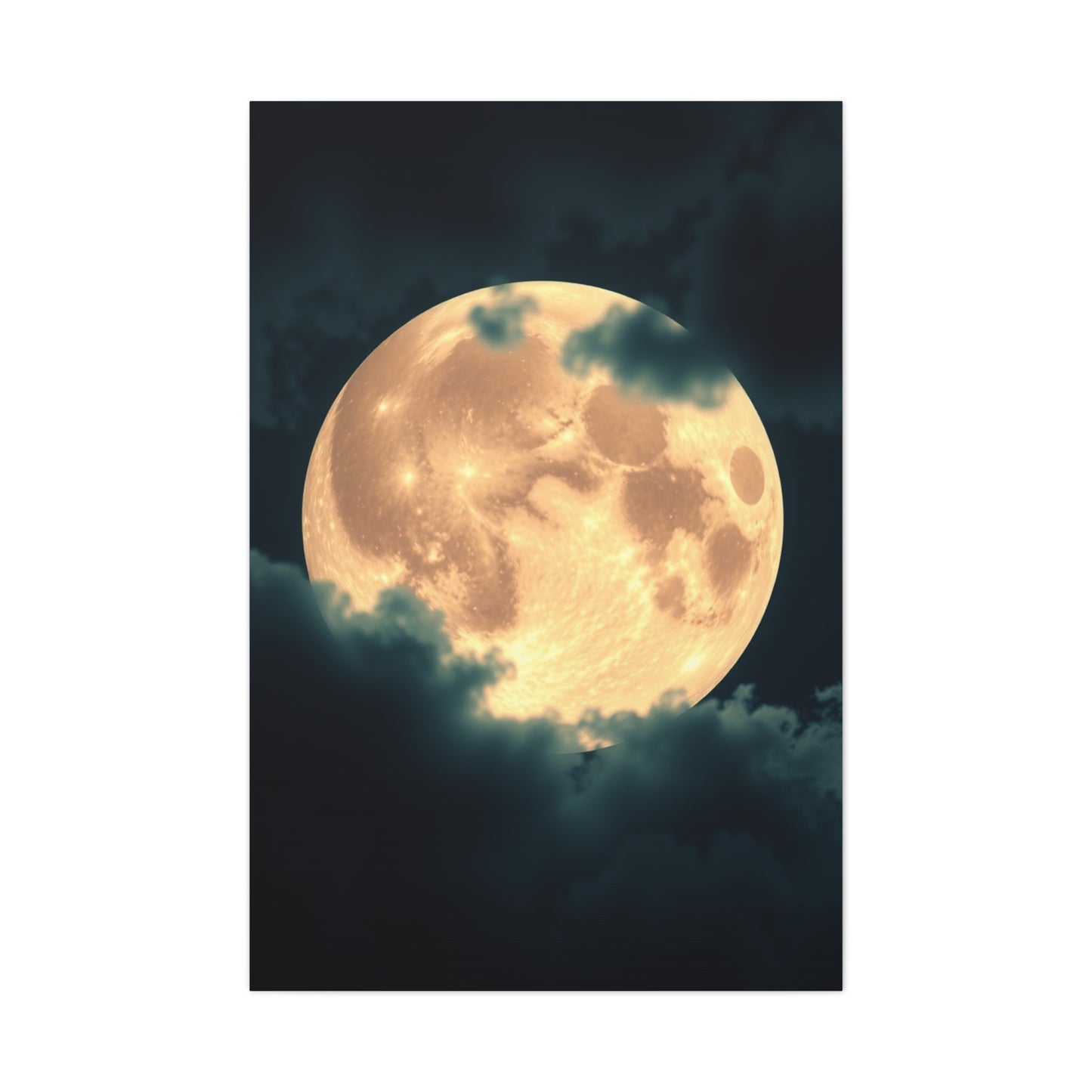 Full Moon Art Refined Canvas Wall Art & Canvas Print