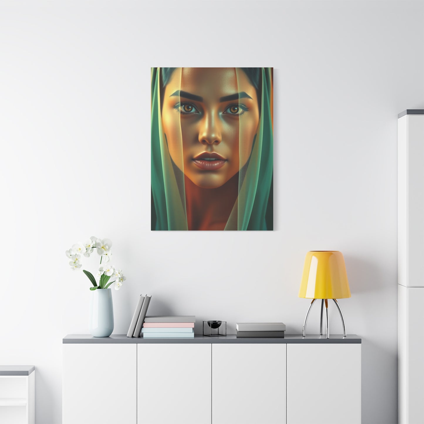 Female Portrait Art Luxury Canvas Wall Art & Canvas Print