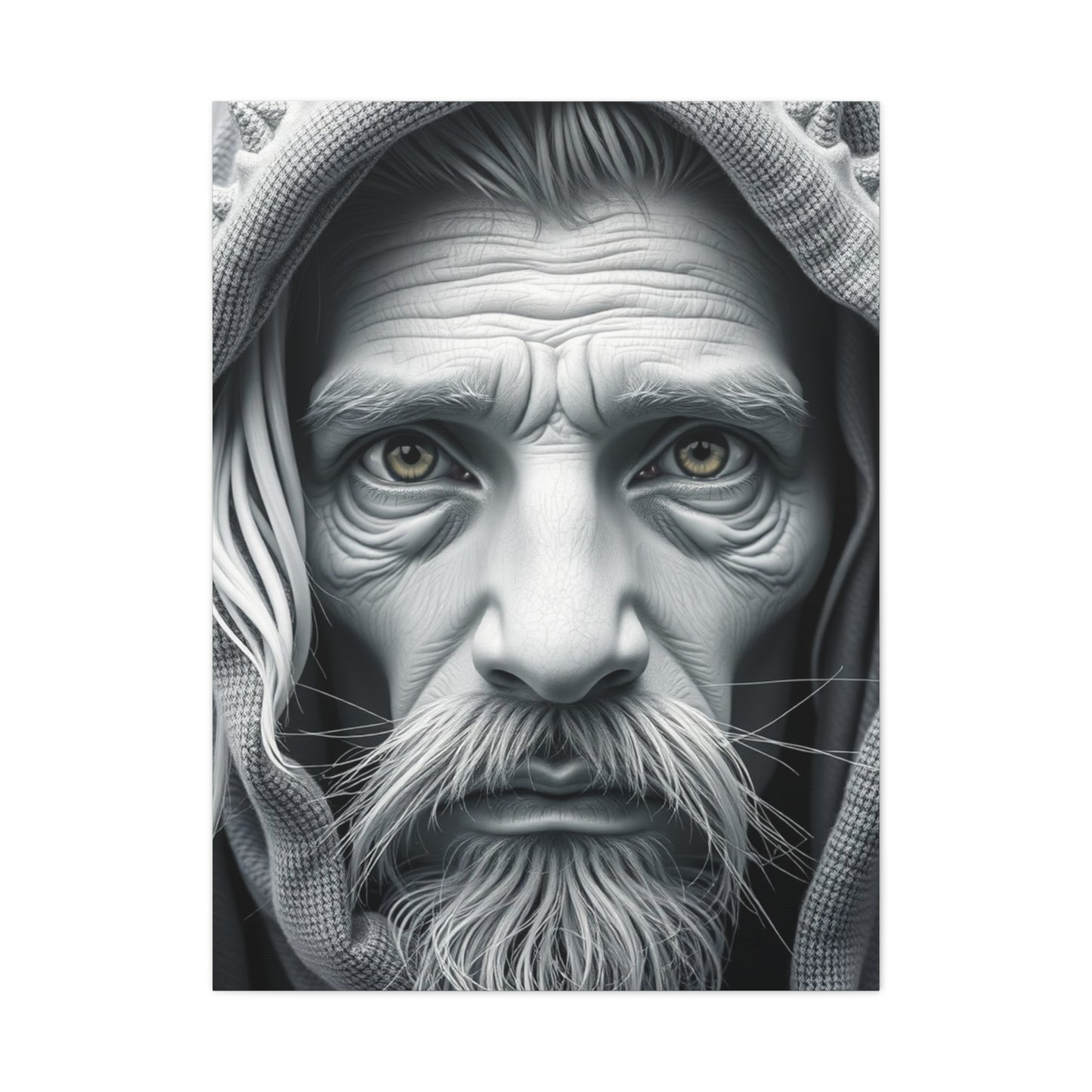 Collection Gray & White Art Art Wall Art & Canvas Print