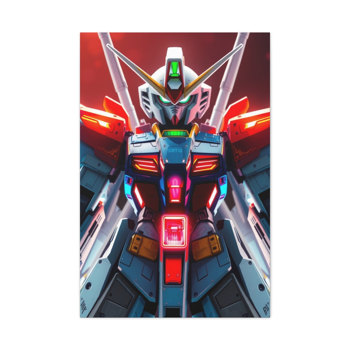 Masterpiece Gundam Art Vision Wall Art & Canvas Print