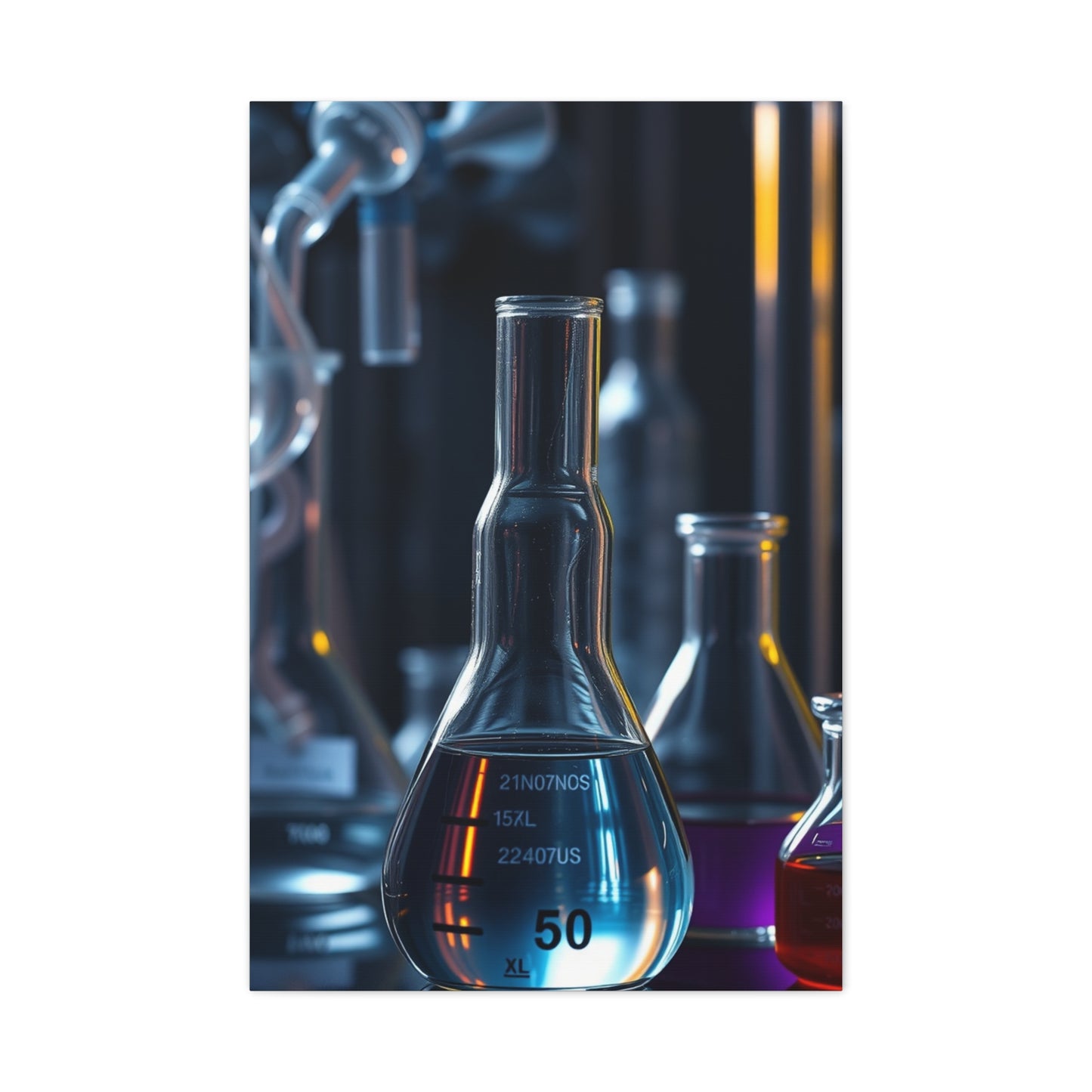 Vision Chemistry Art Art Wall Art & Canvas Print