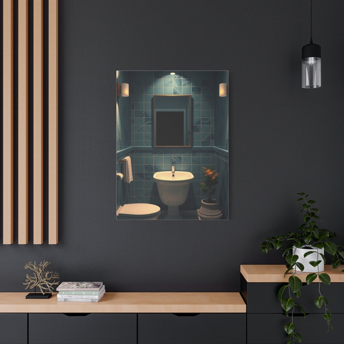 Luxe Aqua Reflections