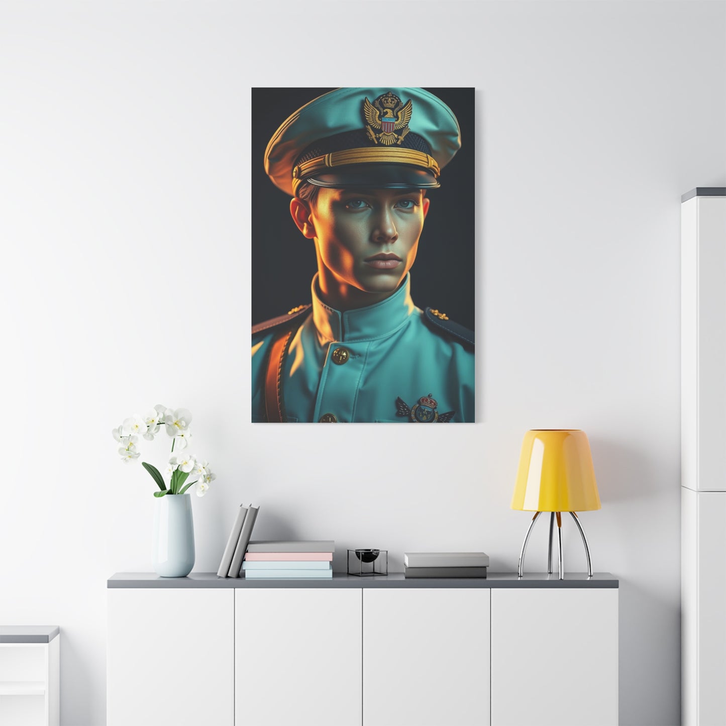 Masterpiece Navy (Military) Art Vision Wall Art & Canvas Print