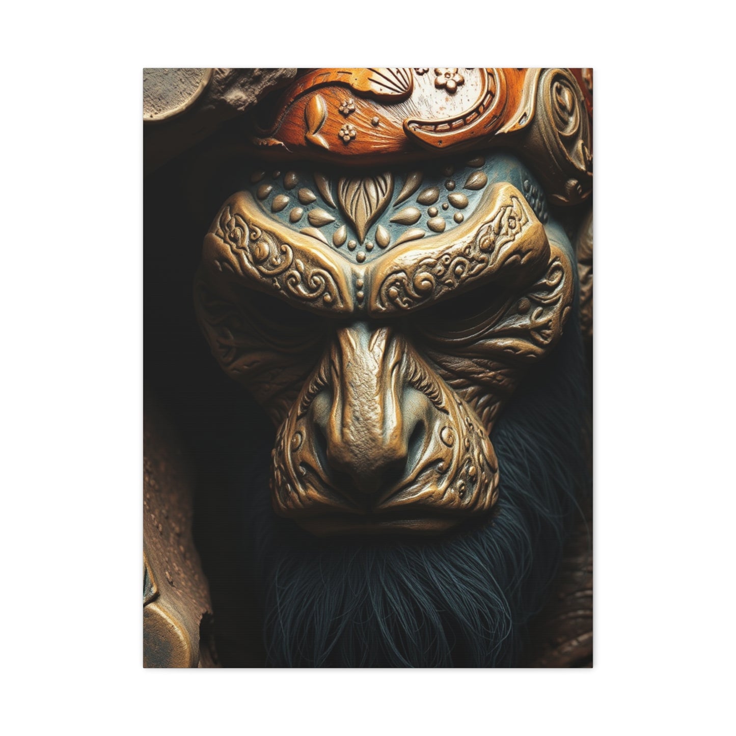 Masterpiece Cave Man Art Vision Wall Art & Canvas Print