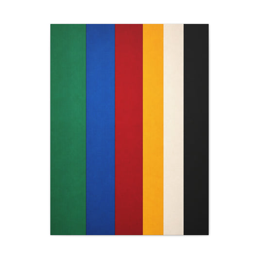 Hard-Edge Luxury Color-Field Wall Art & Canvas Print