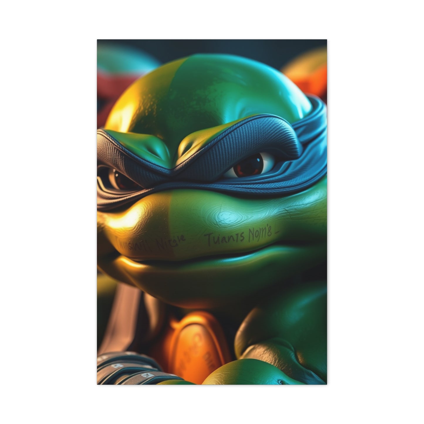 Masterpiece Teenage Mutant Ninja Turtles Characters Art Vision Wall Art & Canvas Print
