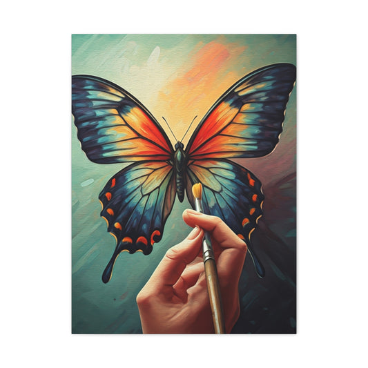 Artistic Butterfly Creation Wall Art & Canvas Prints