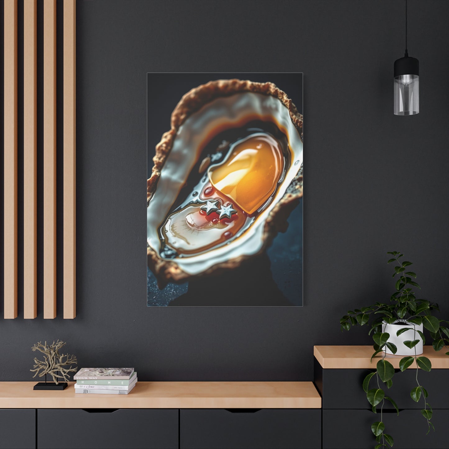 Masterpiece Oyster Art Vision Wall Art & Canvas Print