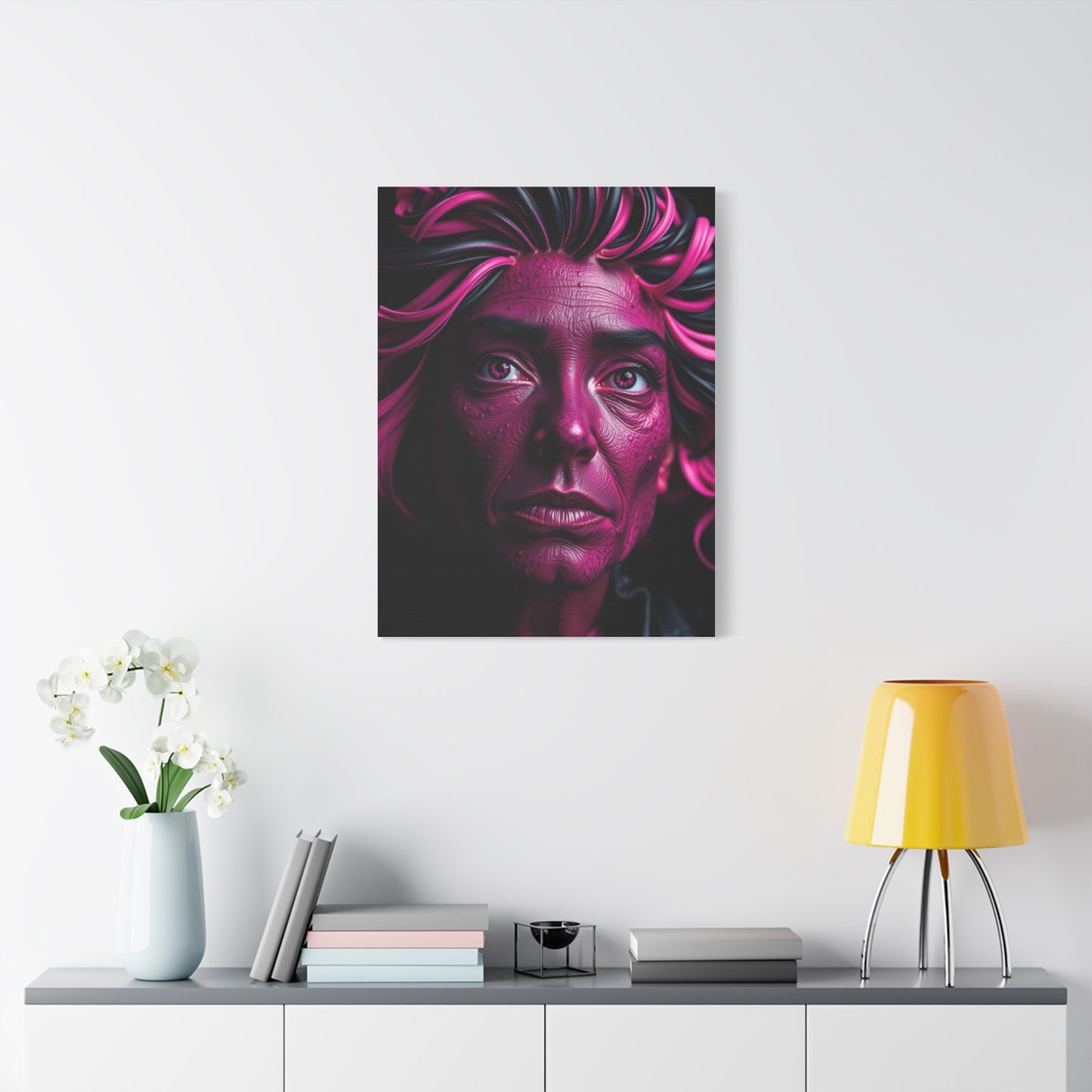 Elite Black & Pink Art Vision Wall Art & Canvas Print
