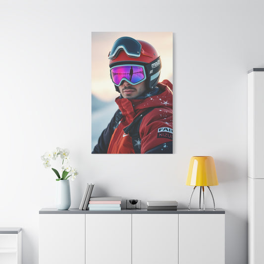 Skiing Art Refined Canvas Wall Art & Canvas Print