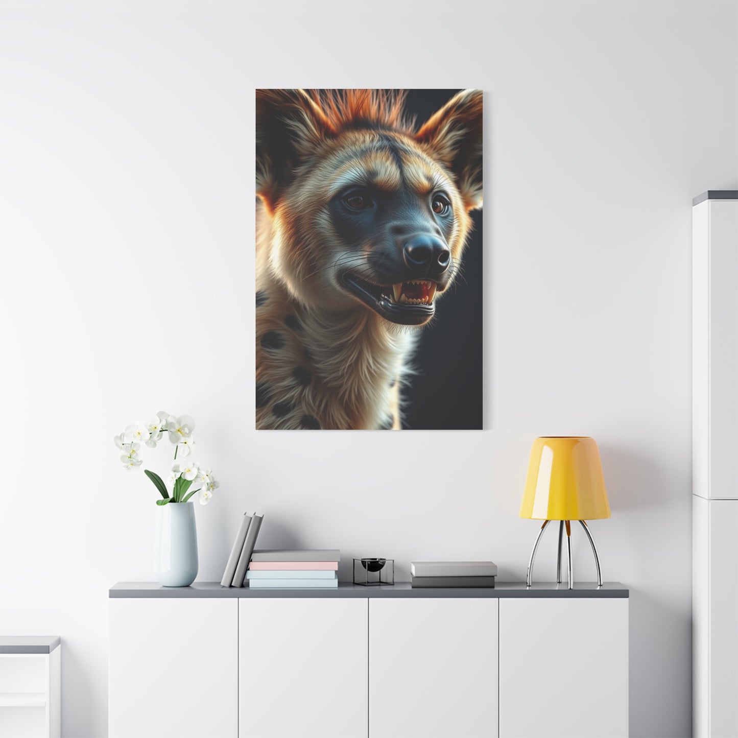 Masterpiece Hyenas Art Vision Wall Art & Canvas Print
