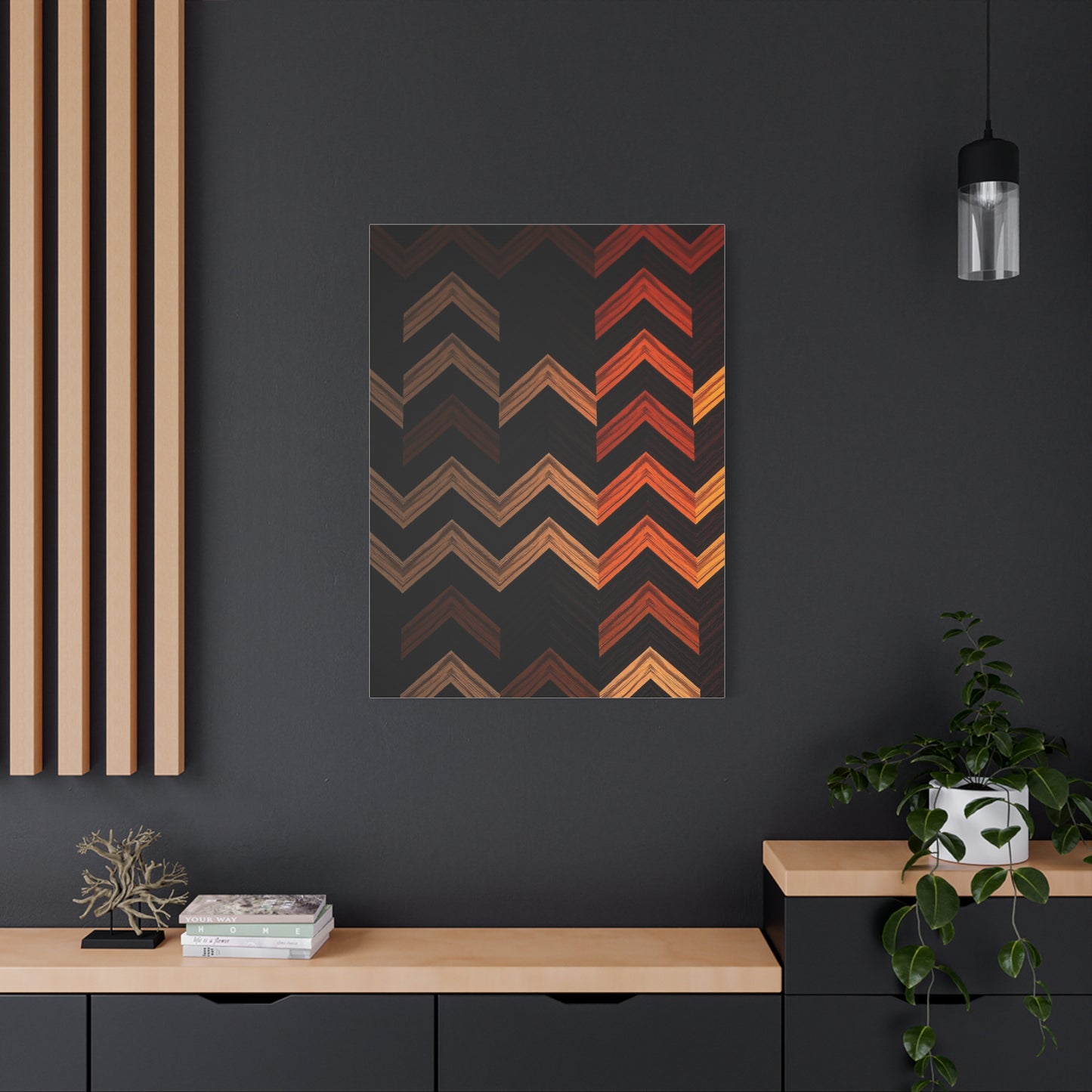 Supreme Chevron Pattern Art Collection Wall Art & Canvas Print