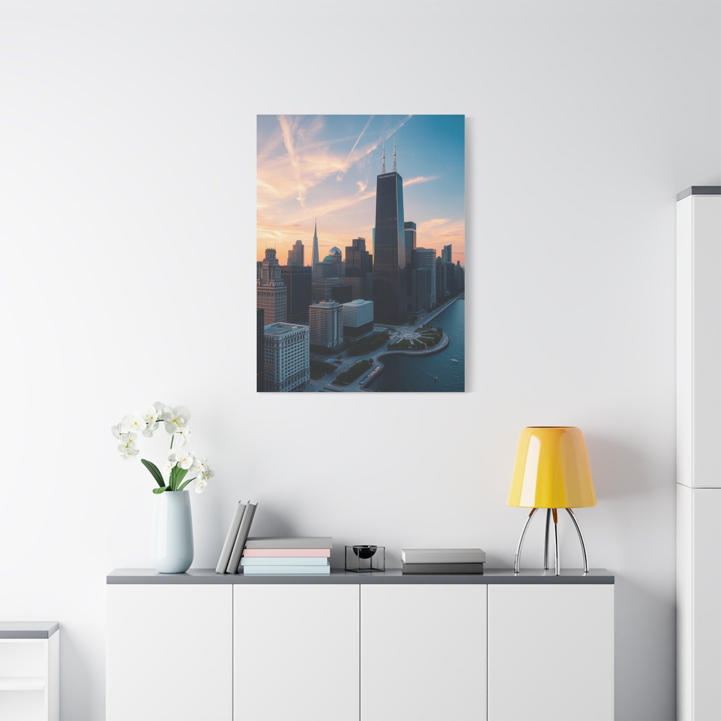 Masterpiece Chicago Skylines Art Vision Wall Art & Canvas Print