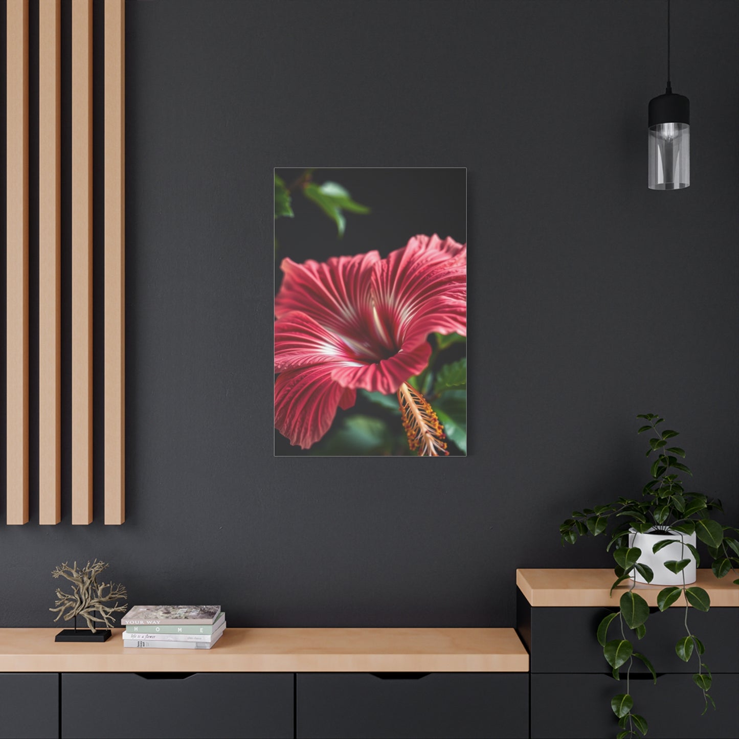 Hibiscus Flower Art Supreme Gallery Wall Art & Canvas Print