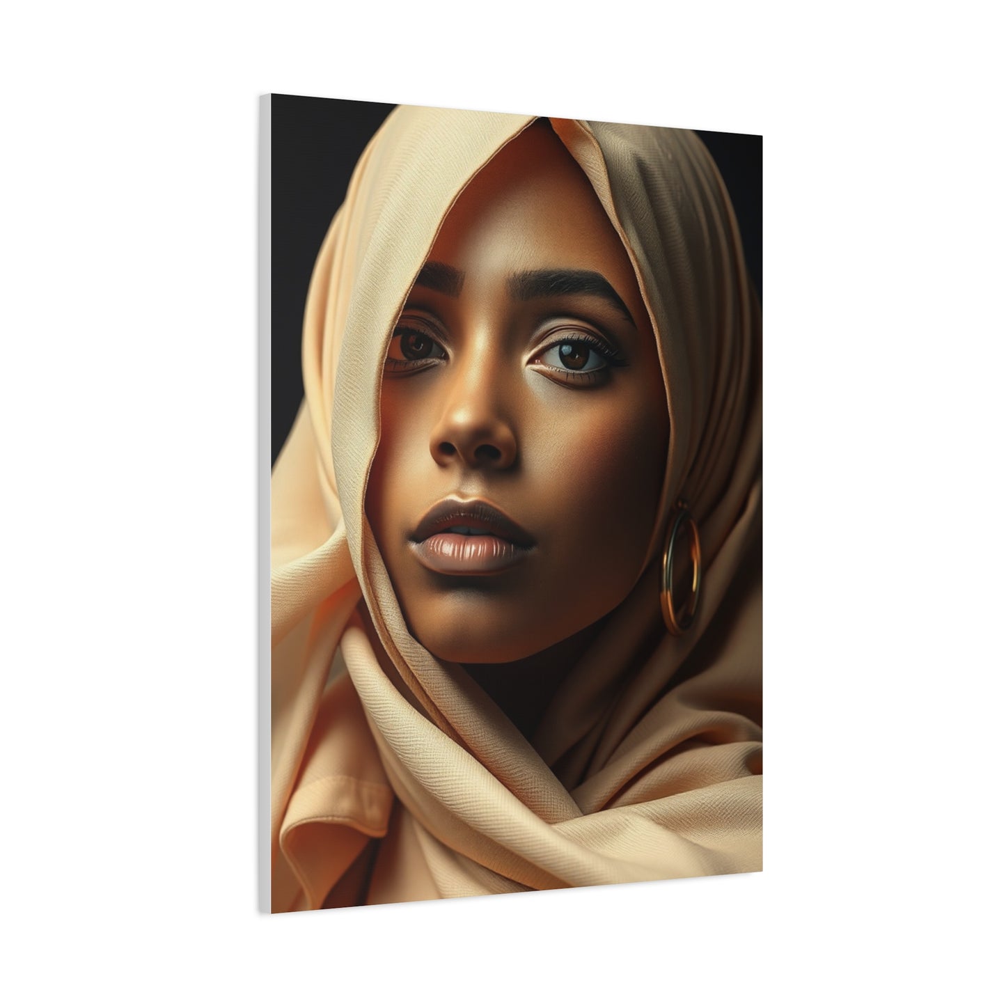 Masterpiece Black & Beige Art Vision Wall Art & Canvas Print