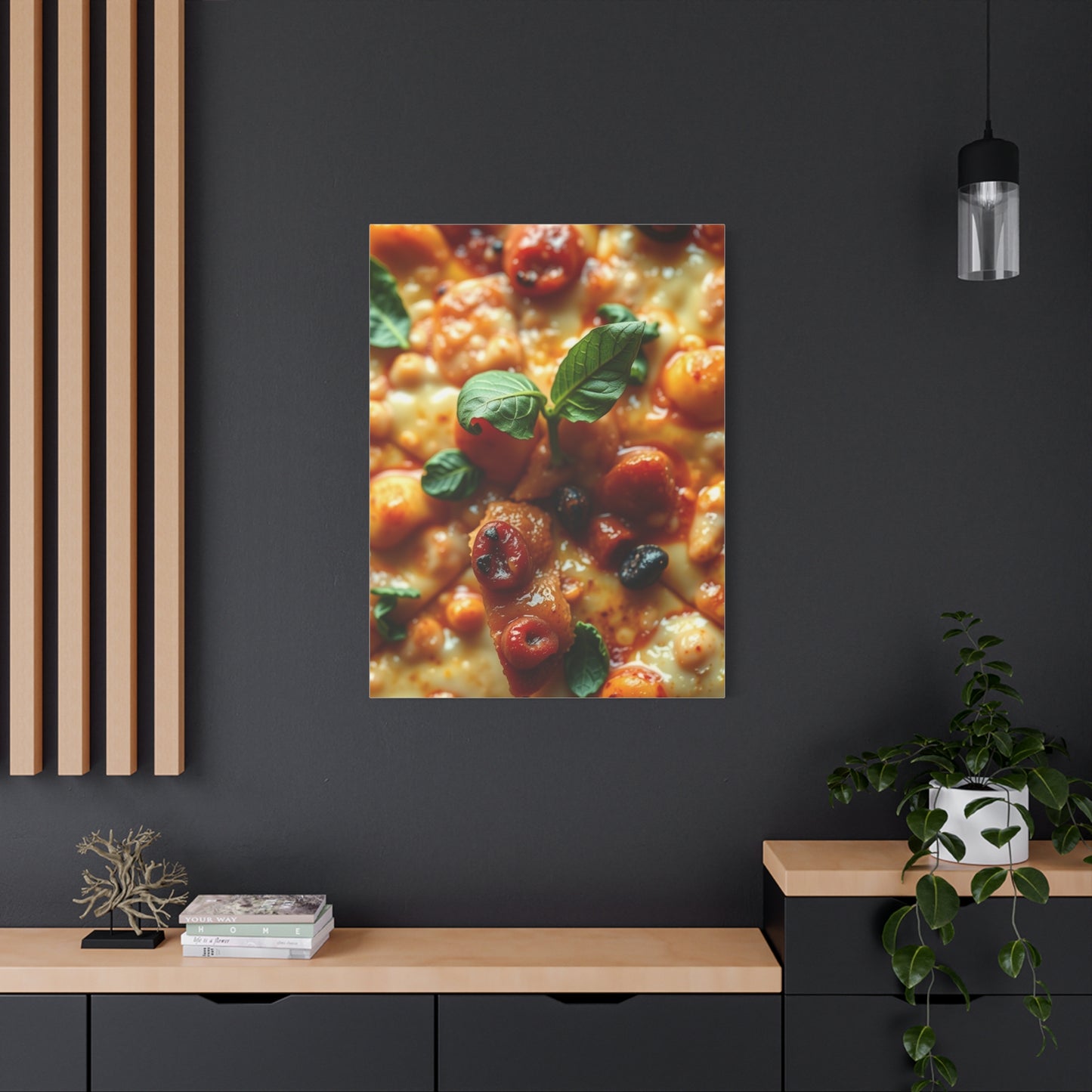 Pizza Art Refined Canvas Wall Art & Canvas Print
