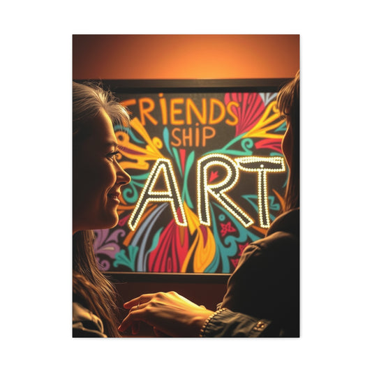 Elite Friendship Art Vision Wall Art & Canvas Print