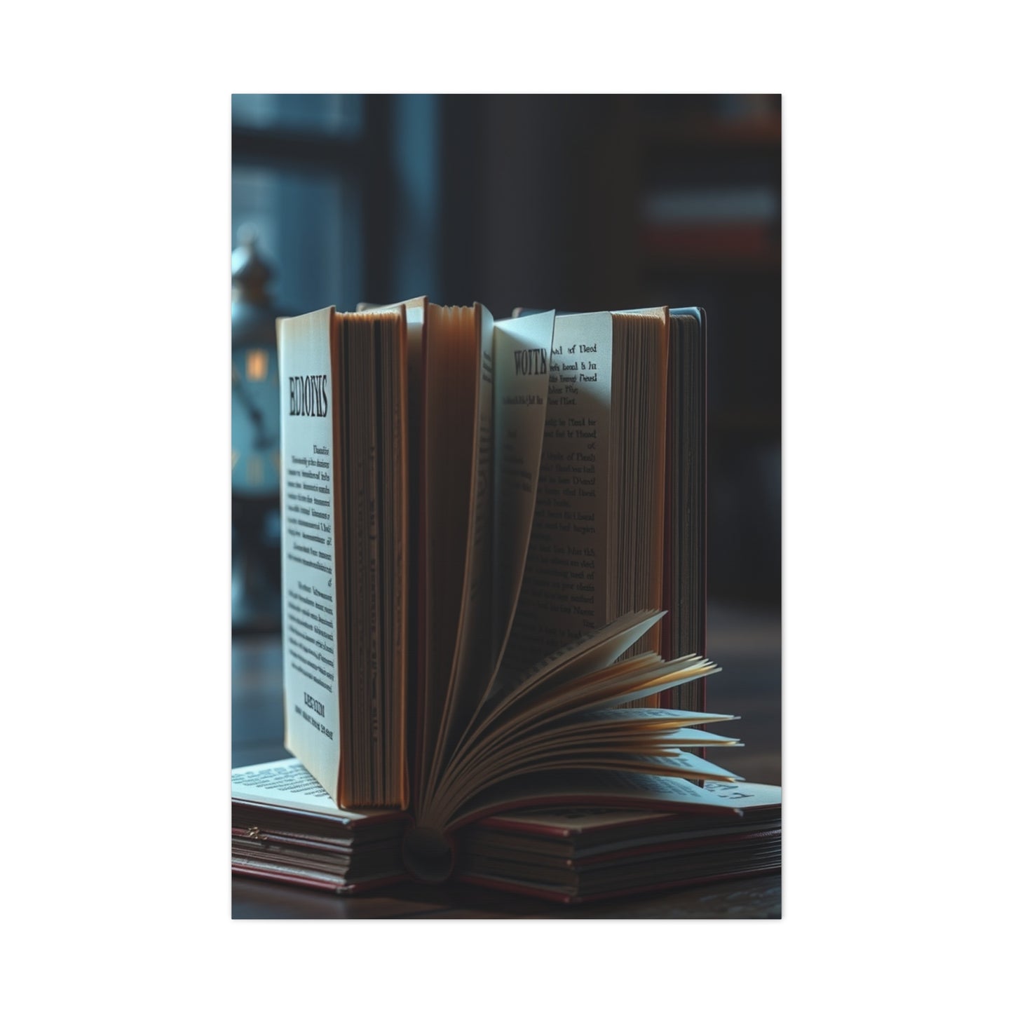 Elite Book Art Vision Wall Art & Canvas Print