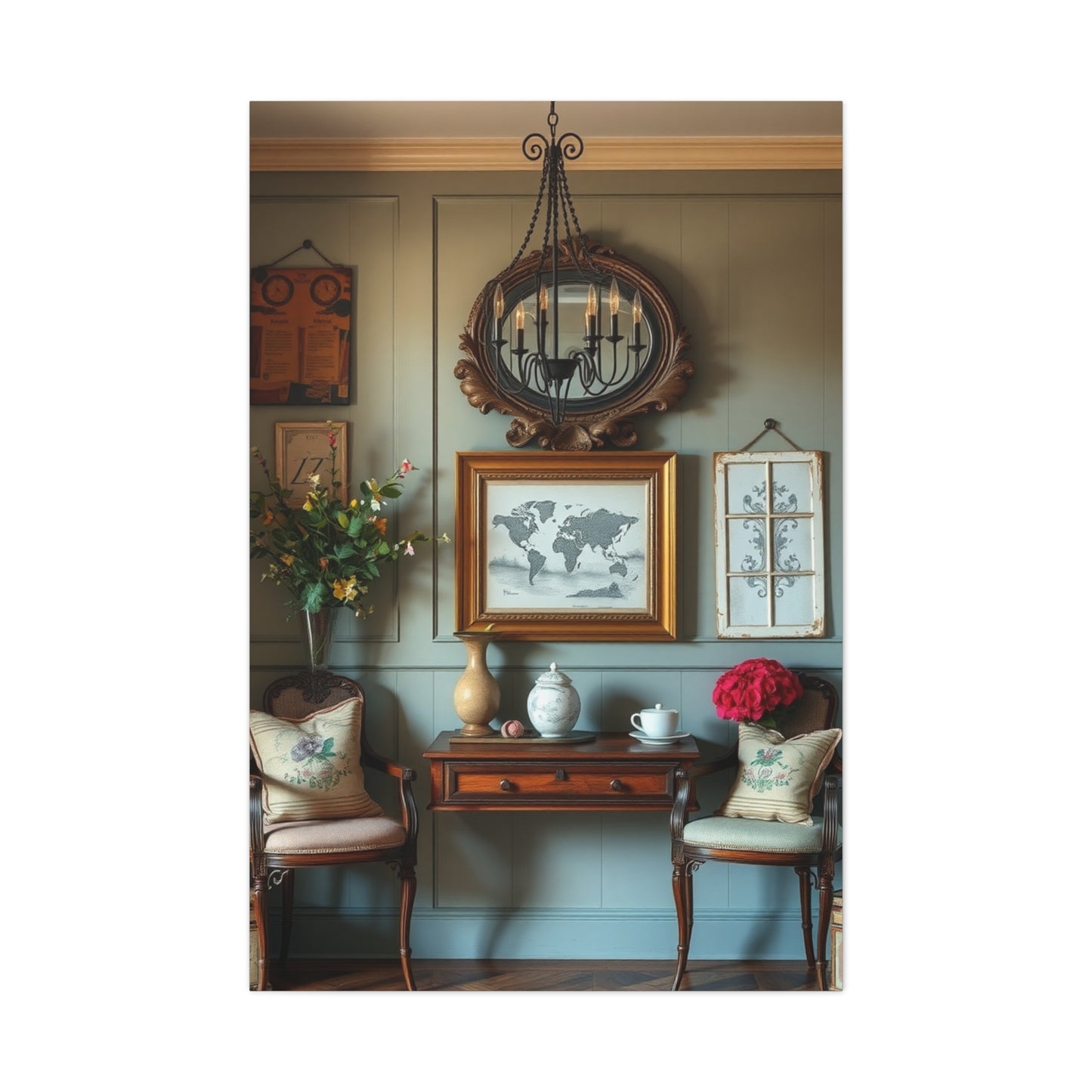 Masterpiece French Country Decor Art Vision Wall Art & Canvas Print