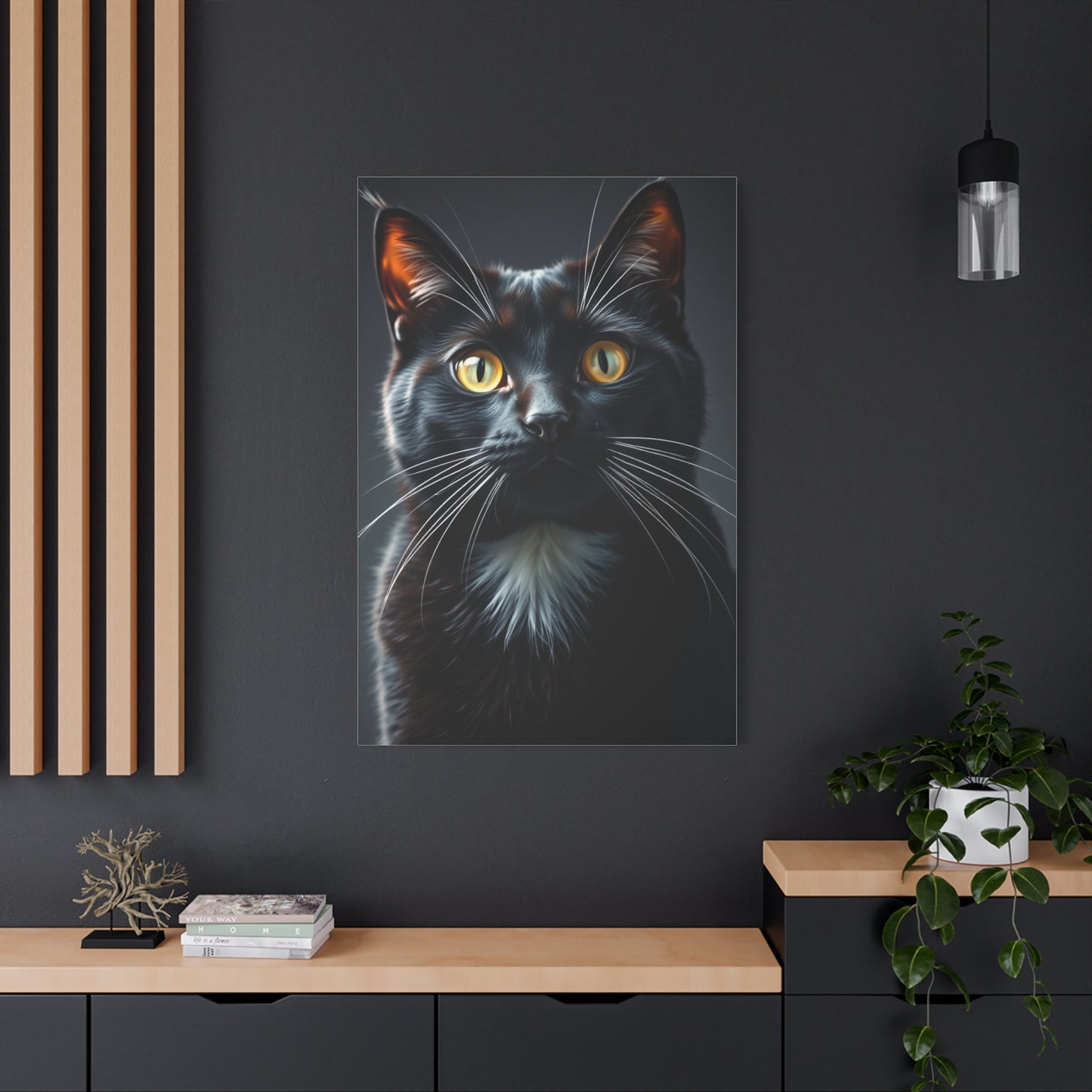 Supreme Tuxedo Cat Art Collection Wall Art & Canvas Print