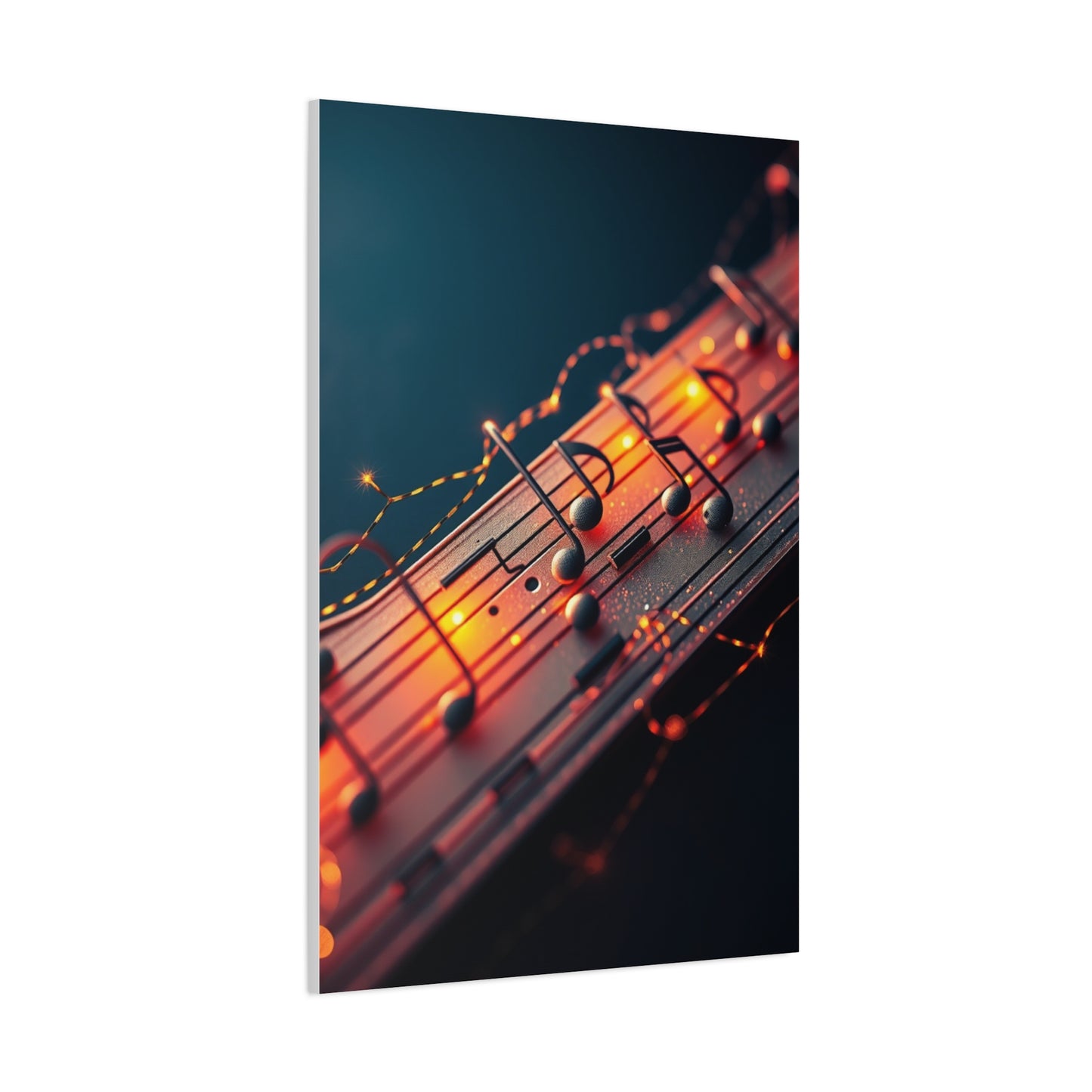 Masterpiece Musical Notes Art Vision Wall Art & Canvas Print