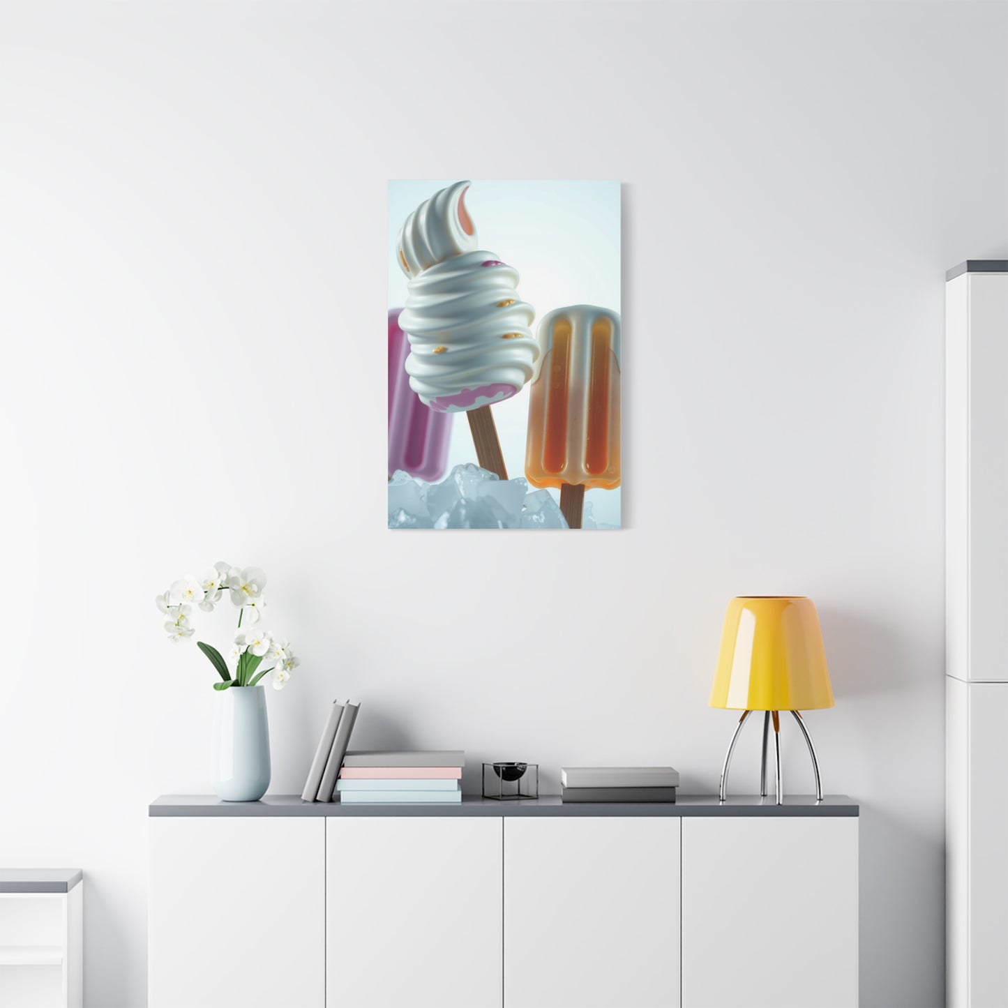 Ice Cream & Popsicle Art Supreme Gallery Wall Art & Canvas Print