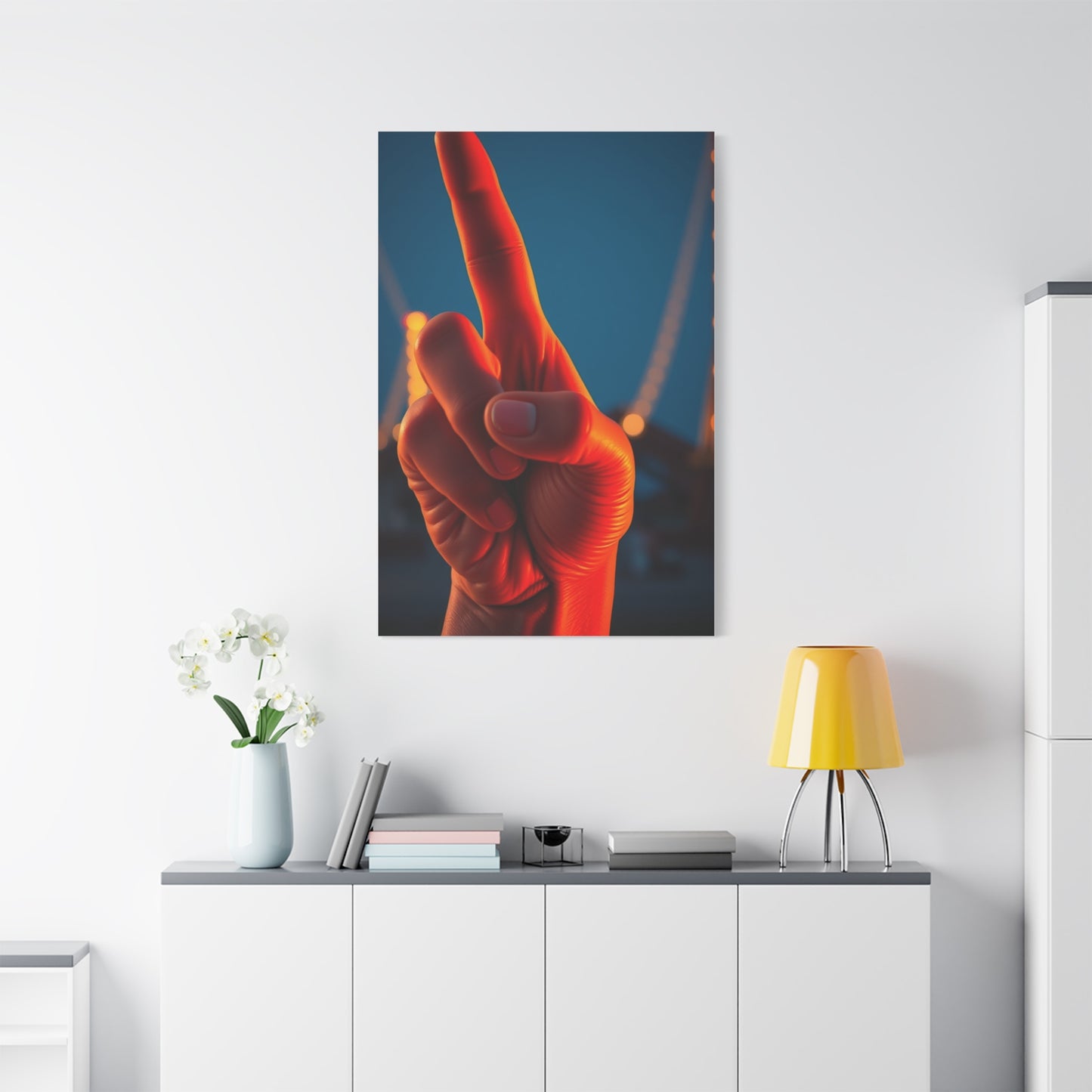 Peace Sign Art Luxury Canvas Wall Art & Canvas Print