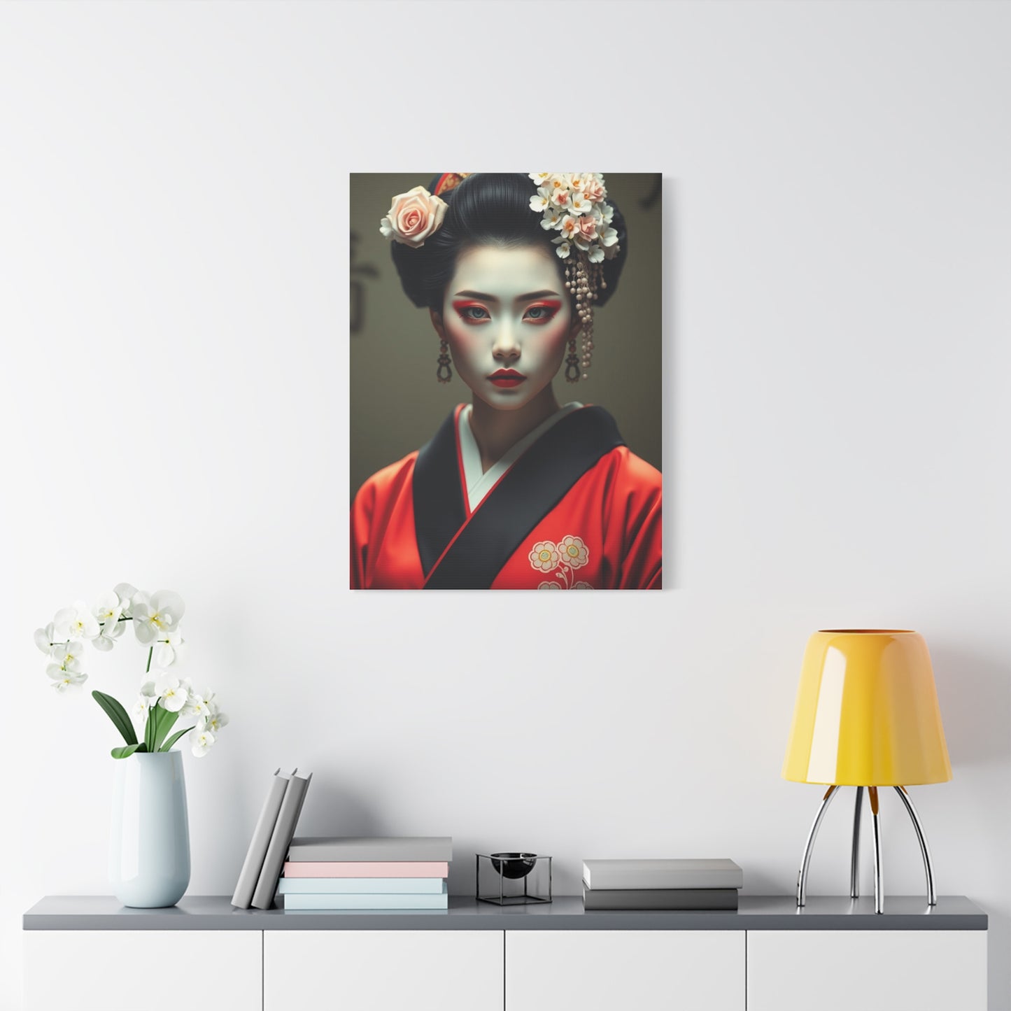 Geisha Art Refined Canvas Wall Art & Canvas Print