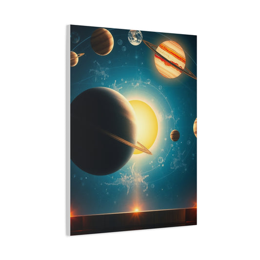 Elite Solar System Wall Art Vision Wall Art & Canvas Print