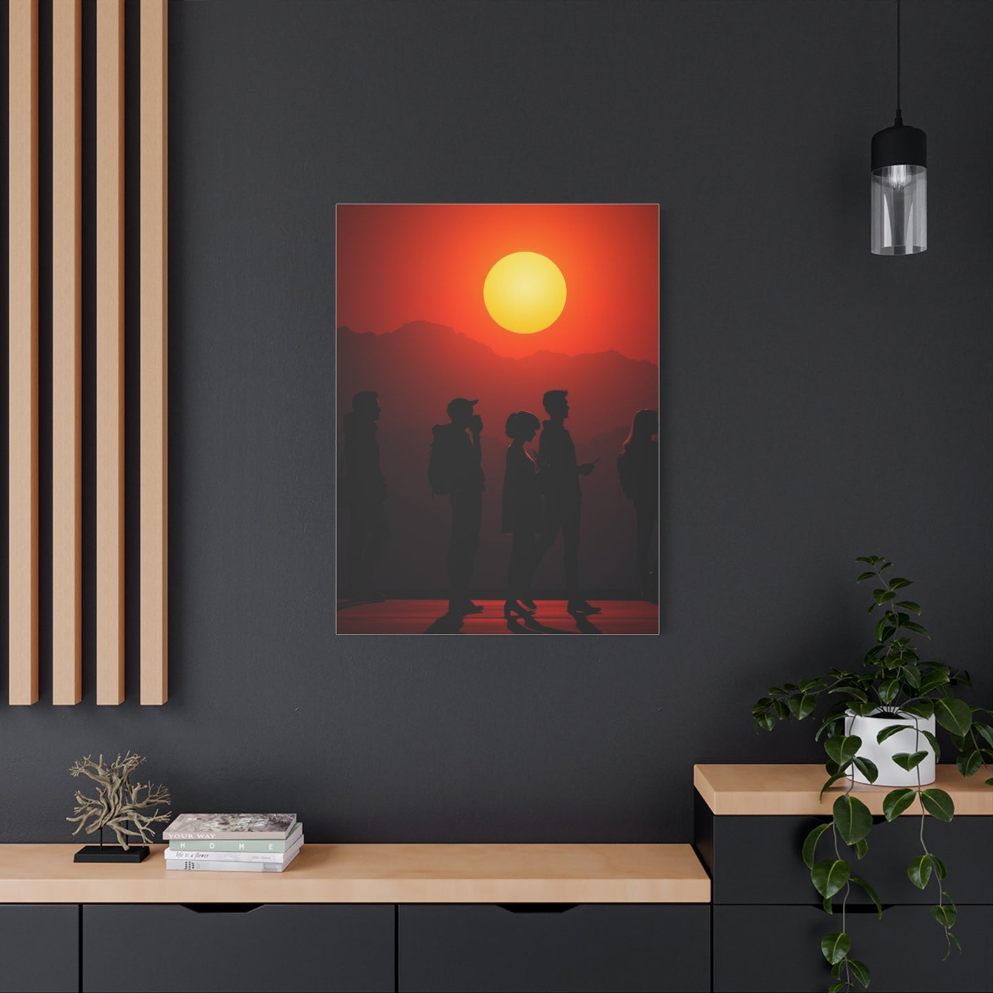 Silhouettes Art Supreme Gallery Wall Art & Canvas Print