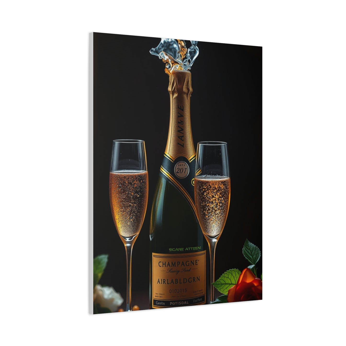 Elite Champagne Art Vision Wall Art & Canvas Print