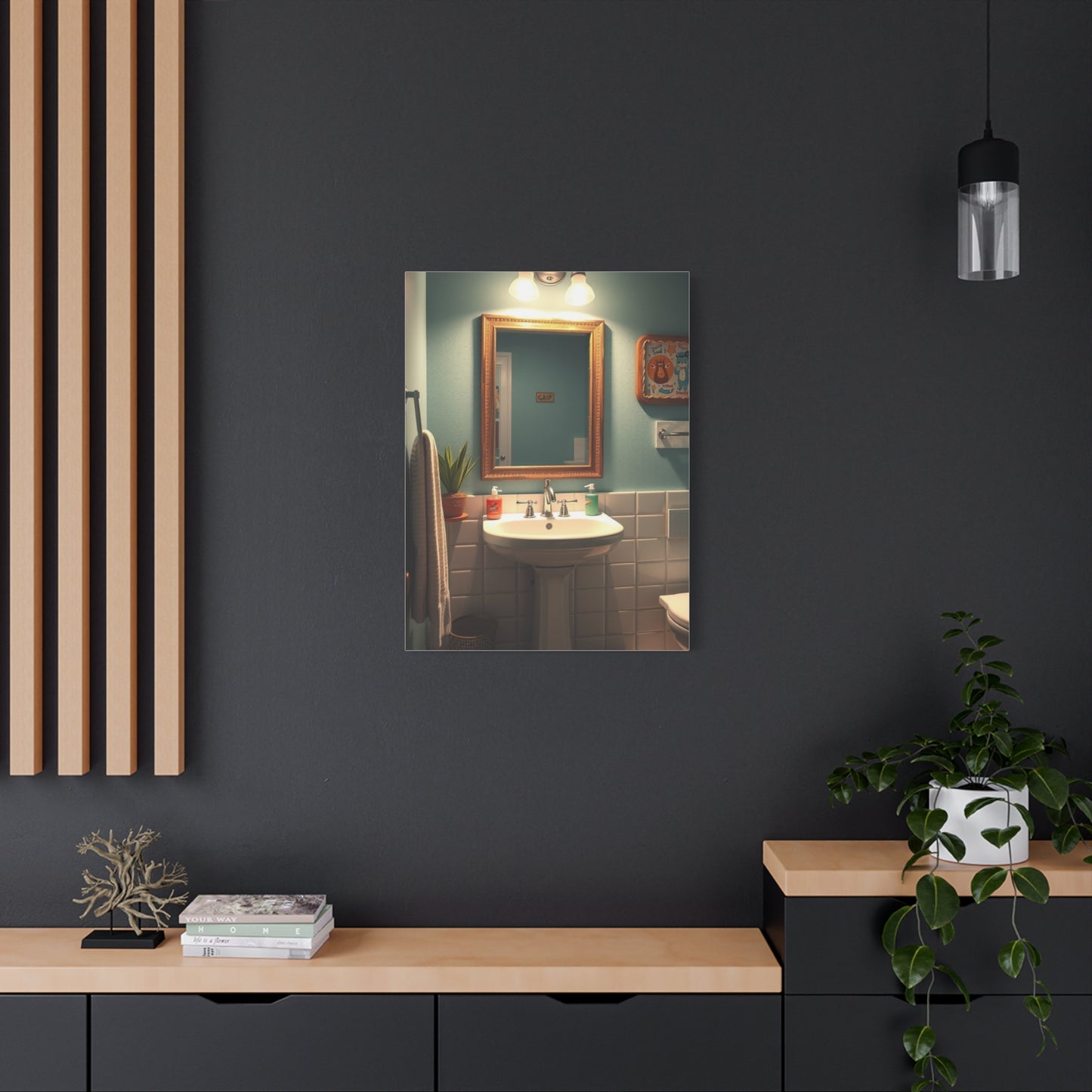 Kid’s Bathroom Art Luxury Canvas Wall Art & Canvas Print