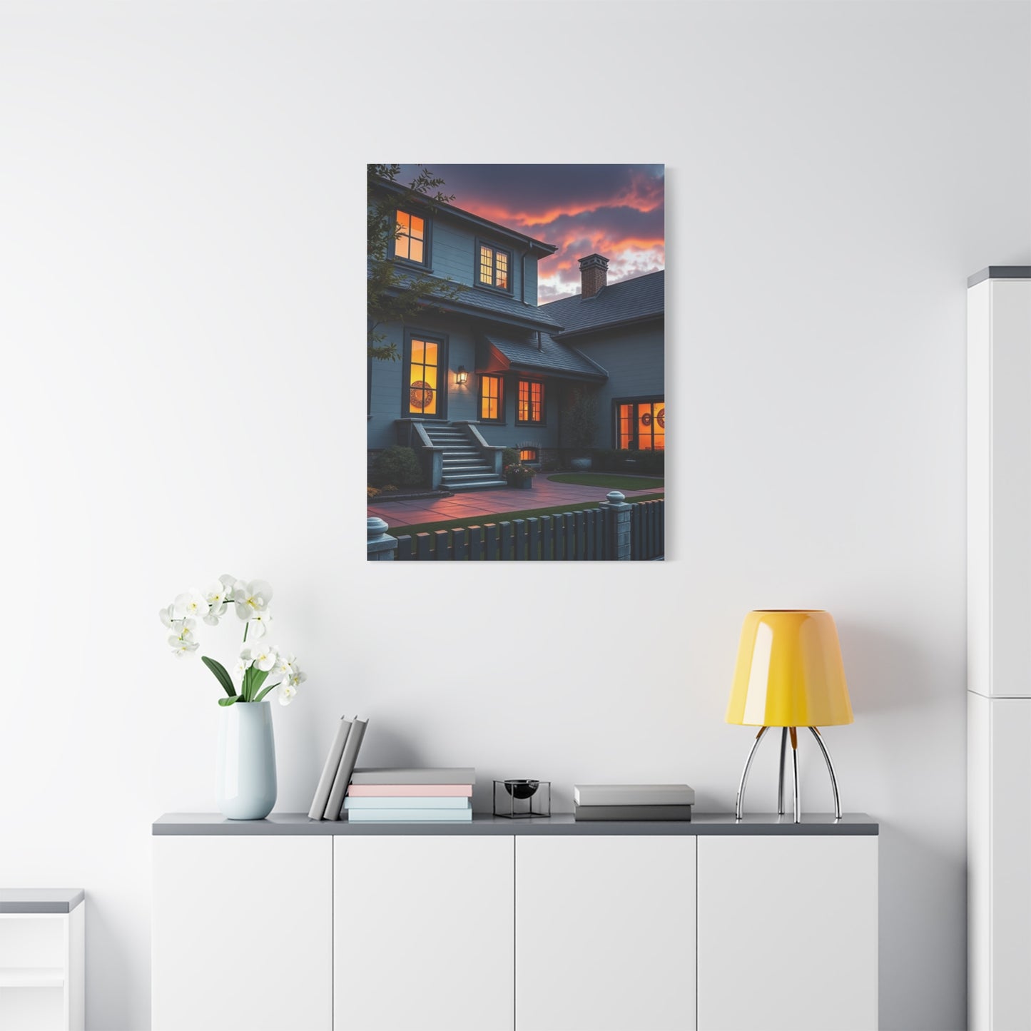 House & Dwelling Art Luxury Canvas Wall Art & Canvas Print