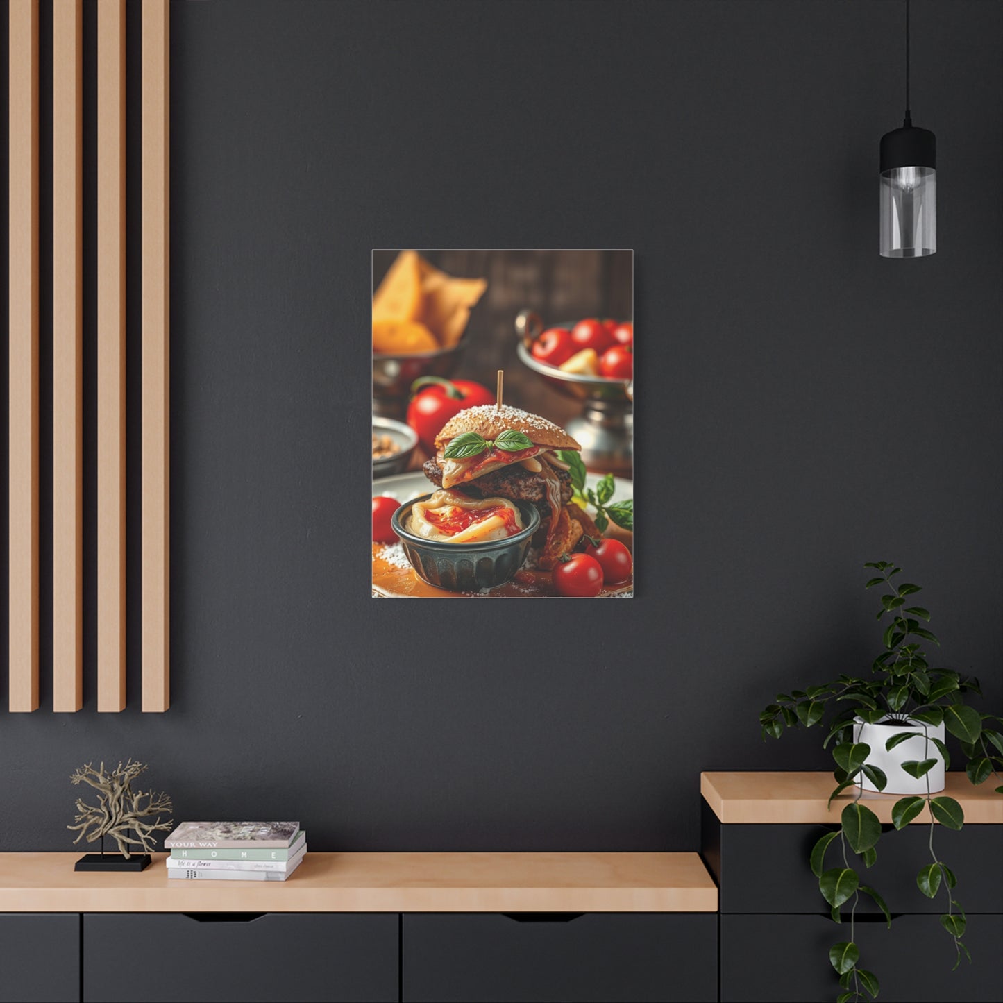 Italian Food Art Luxury Canvas Wall Art & Canvas Print