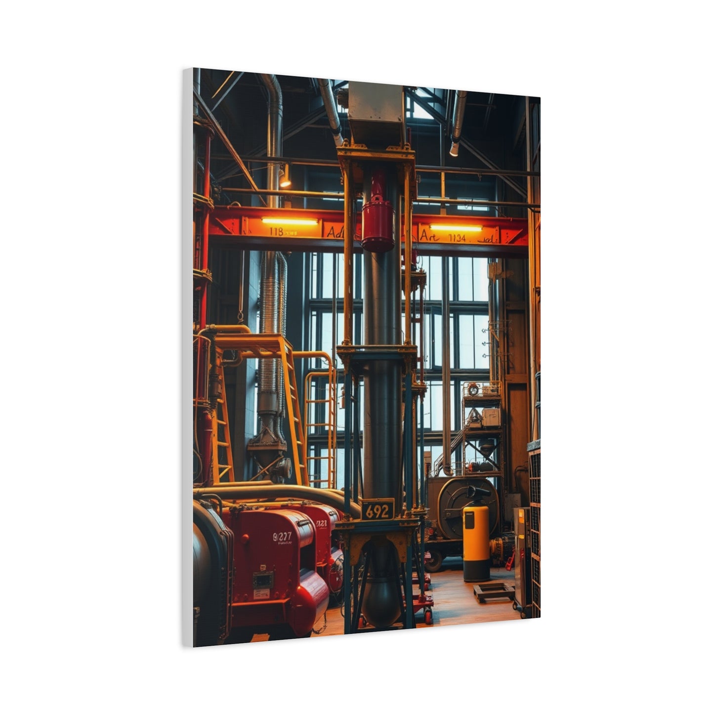Elite Industrial Art Vision Wall Art & Canvas Print
