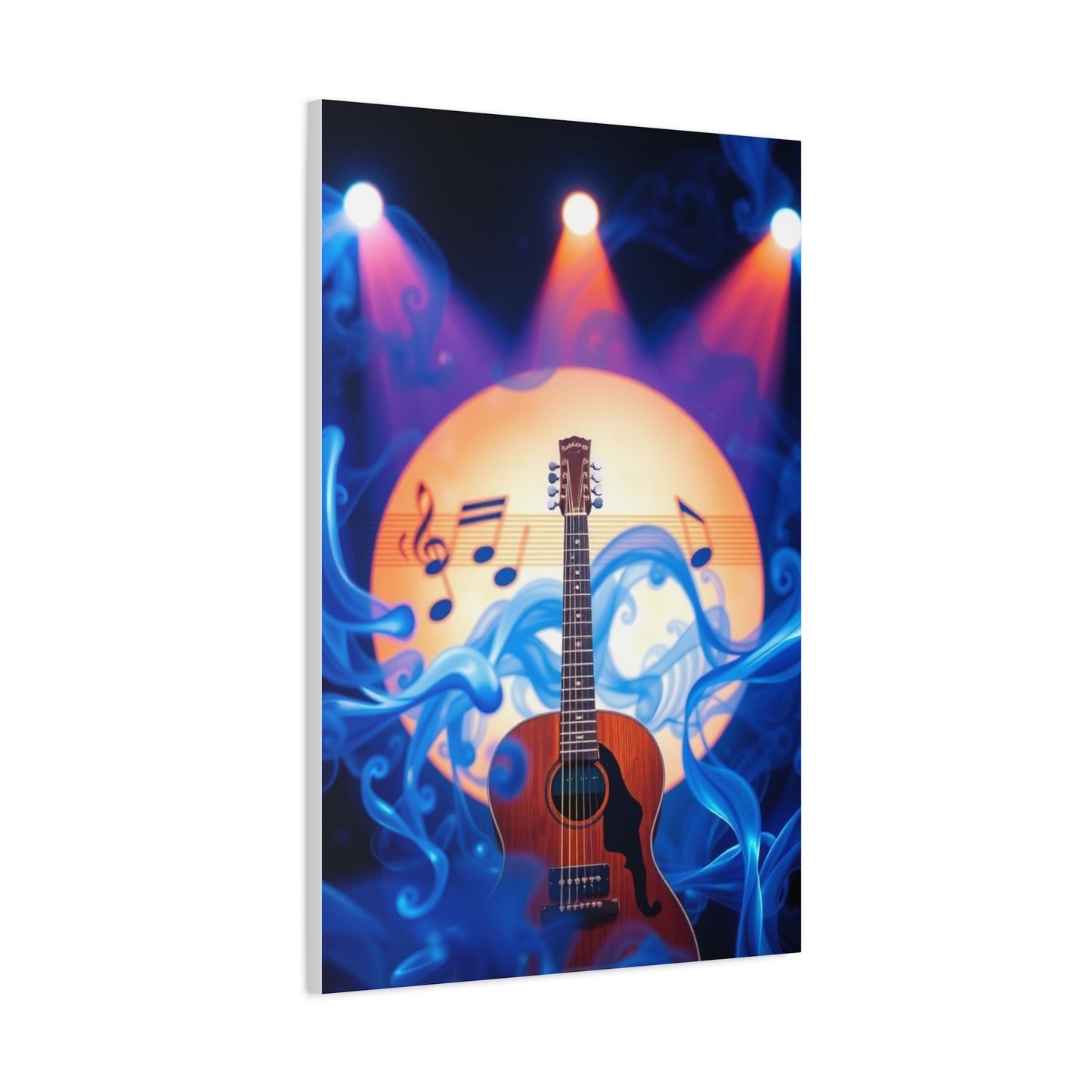 Blue Music Art Supreme Gallery Wall Art & Canvas Print