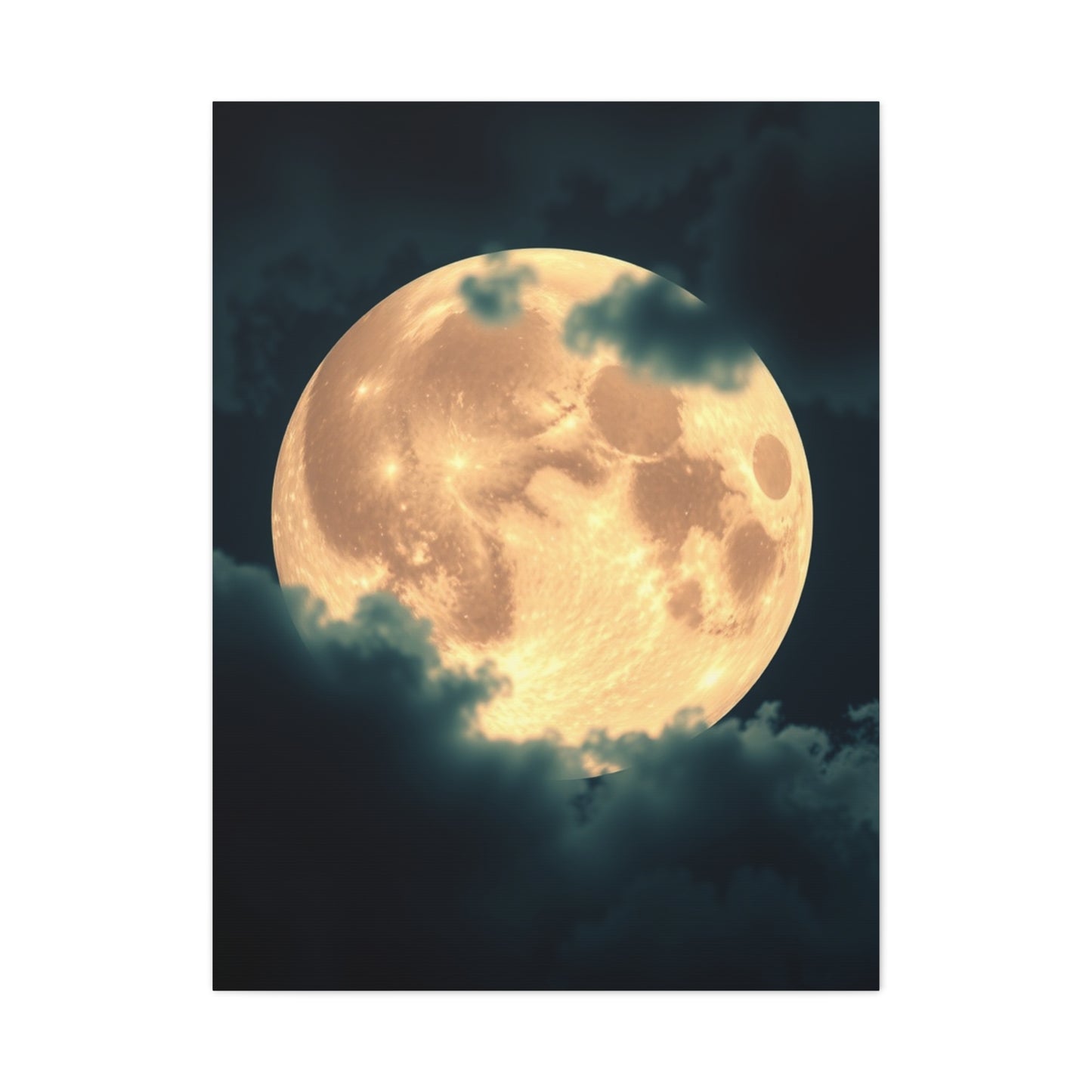 Full Moon Art Refined Canvas Wall Art & Canvas Print