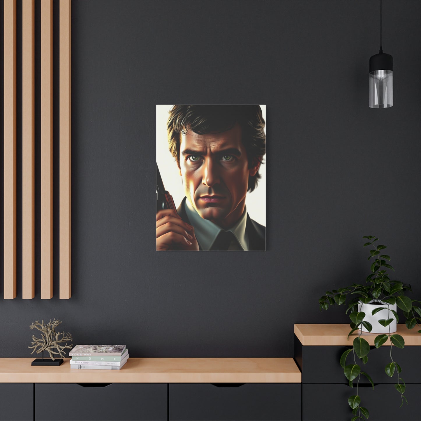 Pulp Fiction Character Art Luxury Canvas Wall Art & Canvas Print