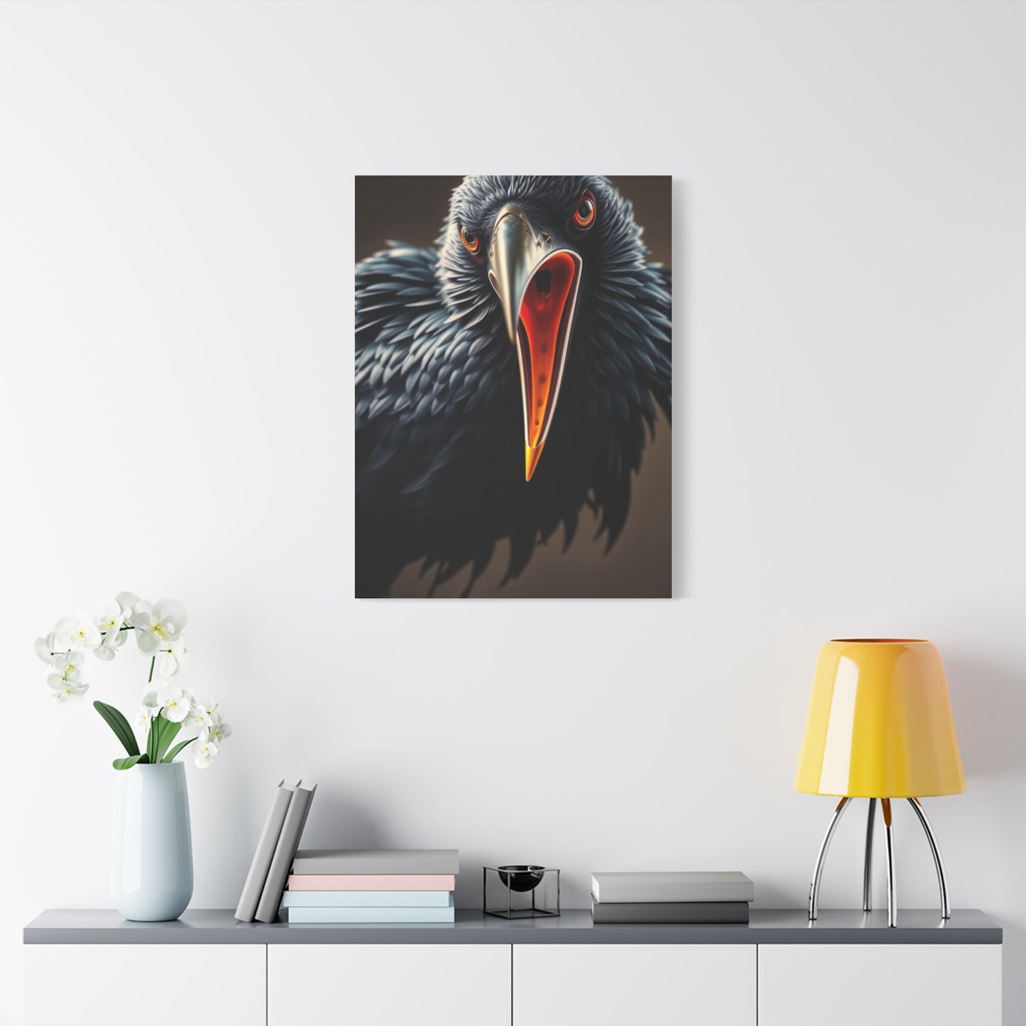 Vision Crow Art Art Wall Art & Canvas Print