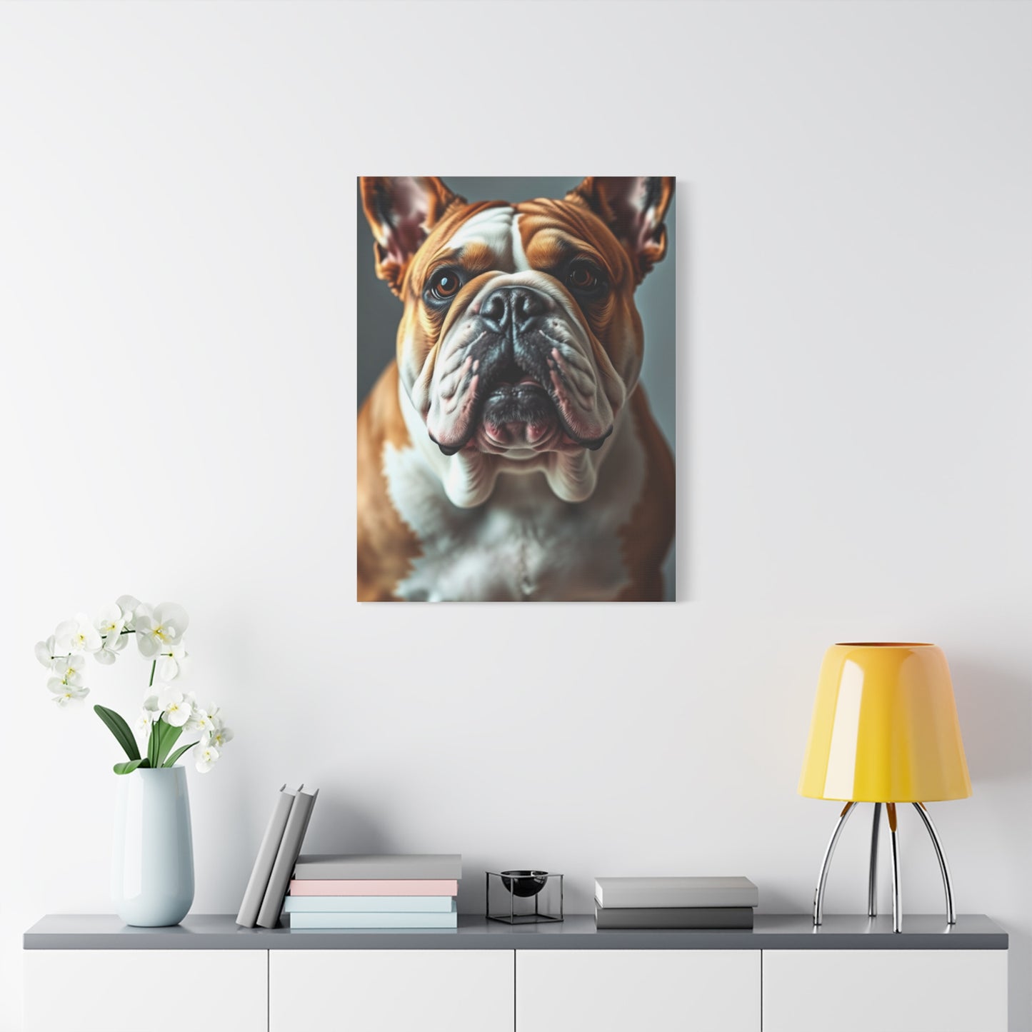 Vision Bulldog Art Art Wall Art & Canvas Print