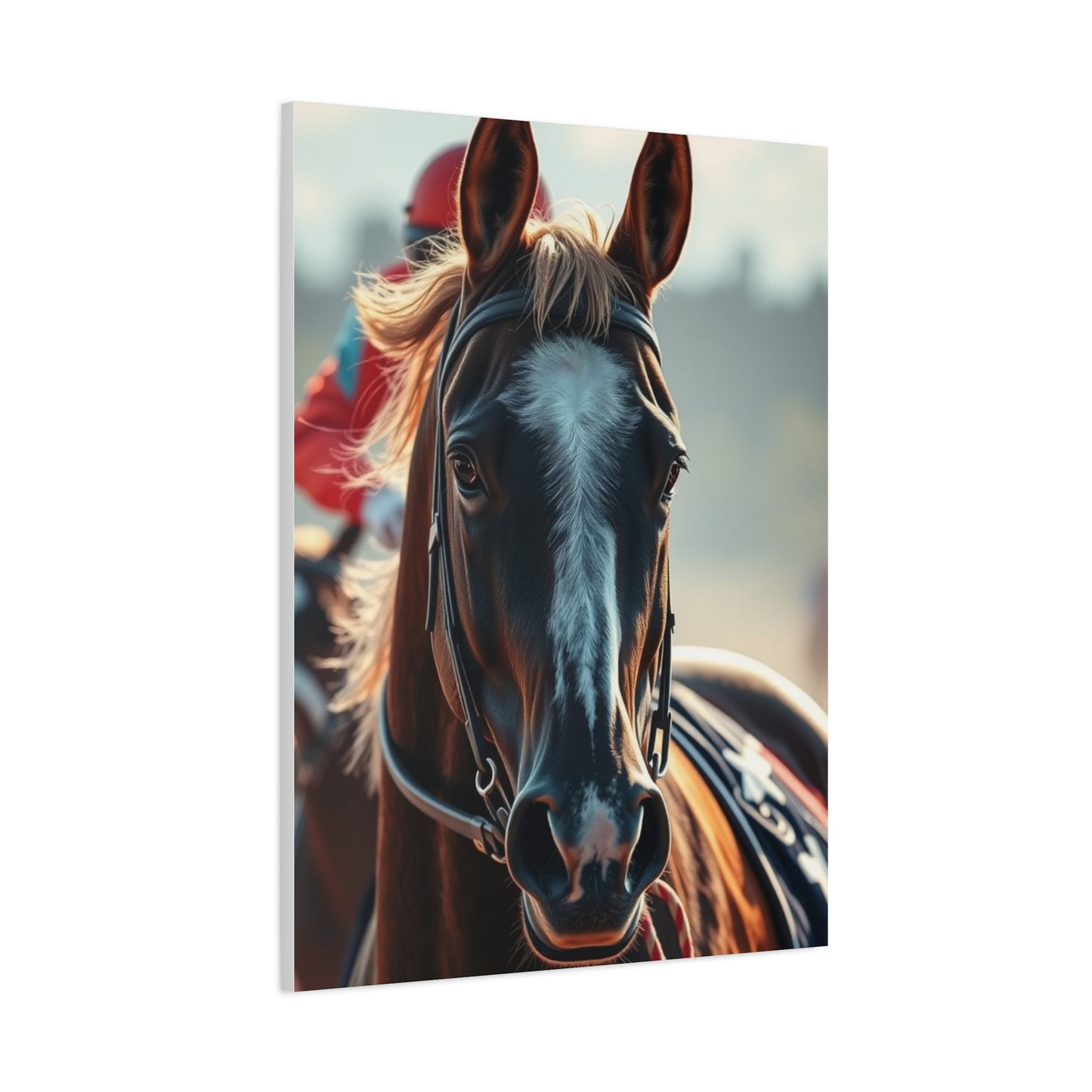 Horse Racing Art Luxury Canvas Wall Art & Canvas Print