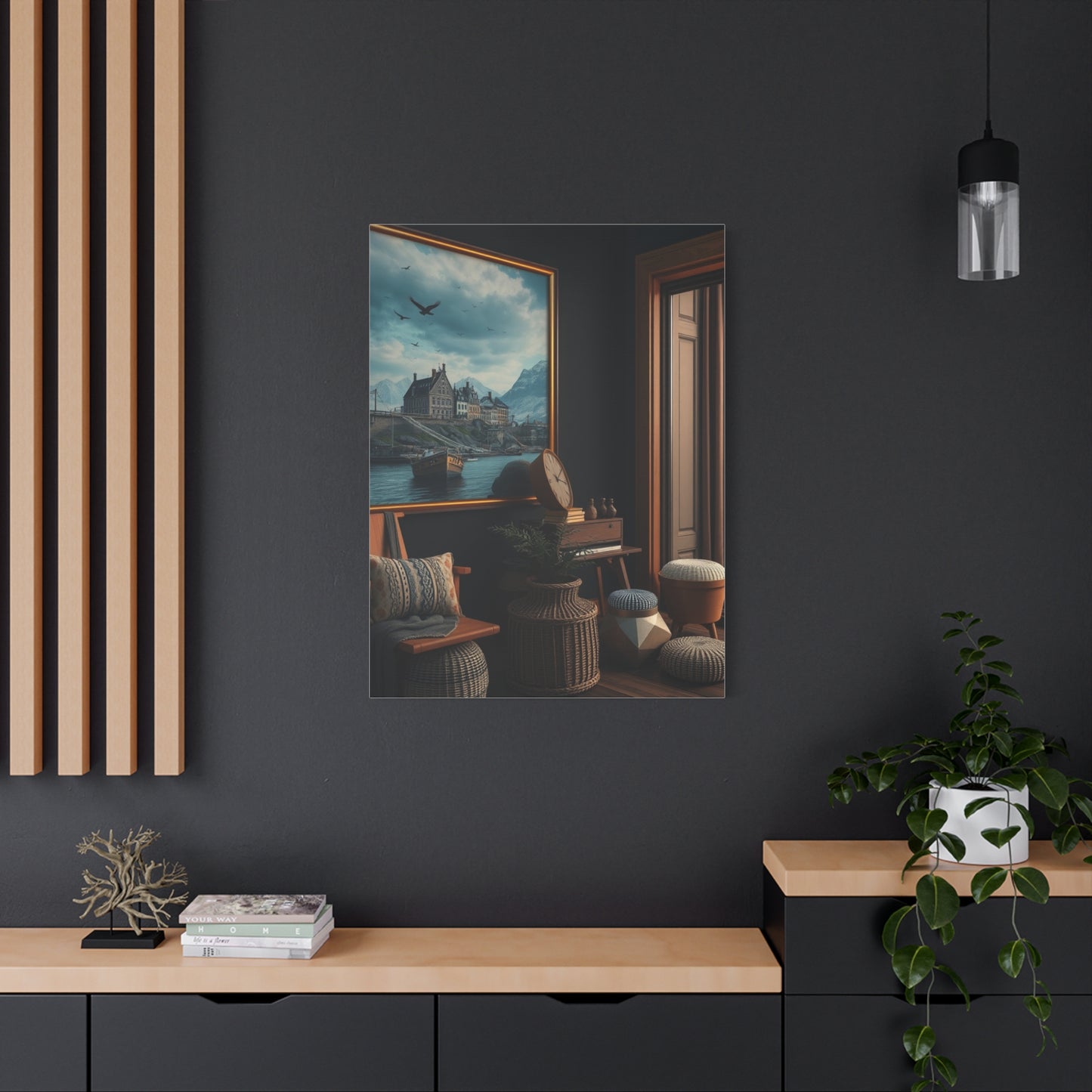 Fjord Whisper Tapestry