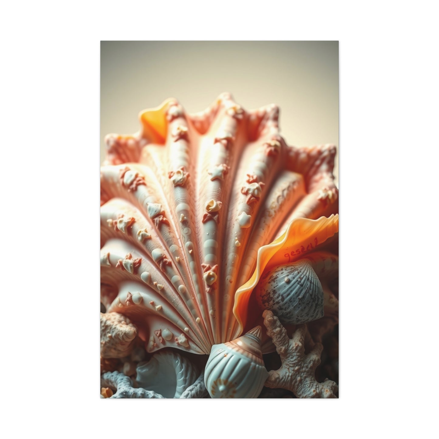 Sea Shell Art Luxury Canvas Wall Art & Canvas Print
