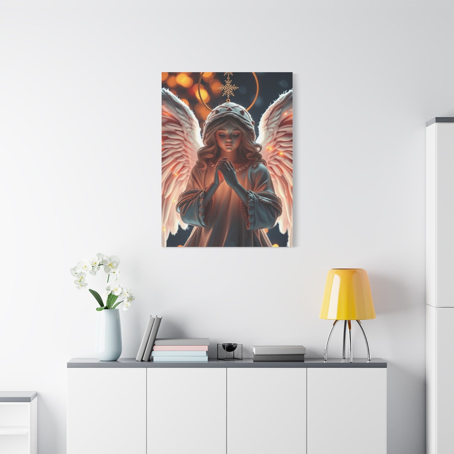 Supreme Christmas Angel Art Collection Wall Art & Canvas Print