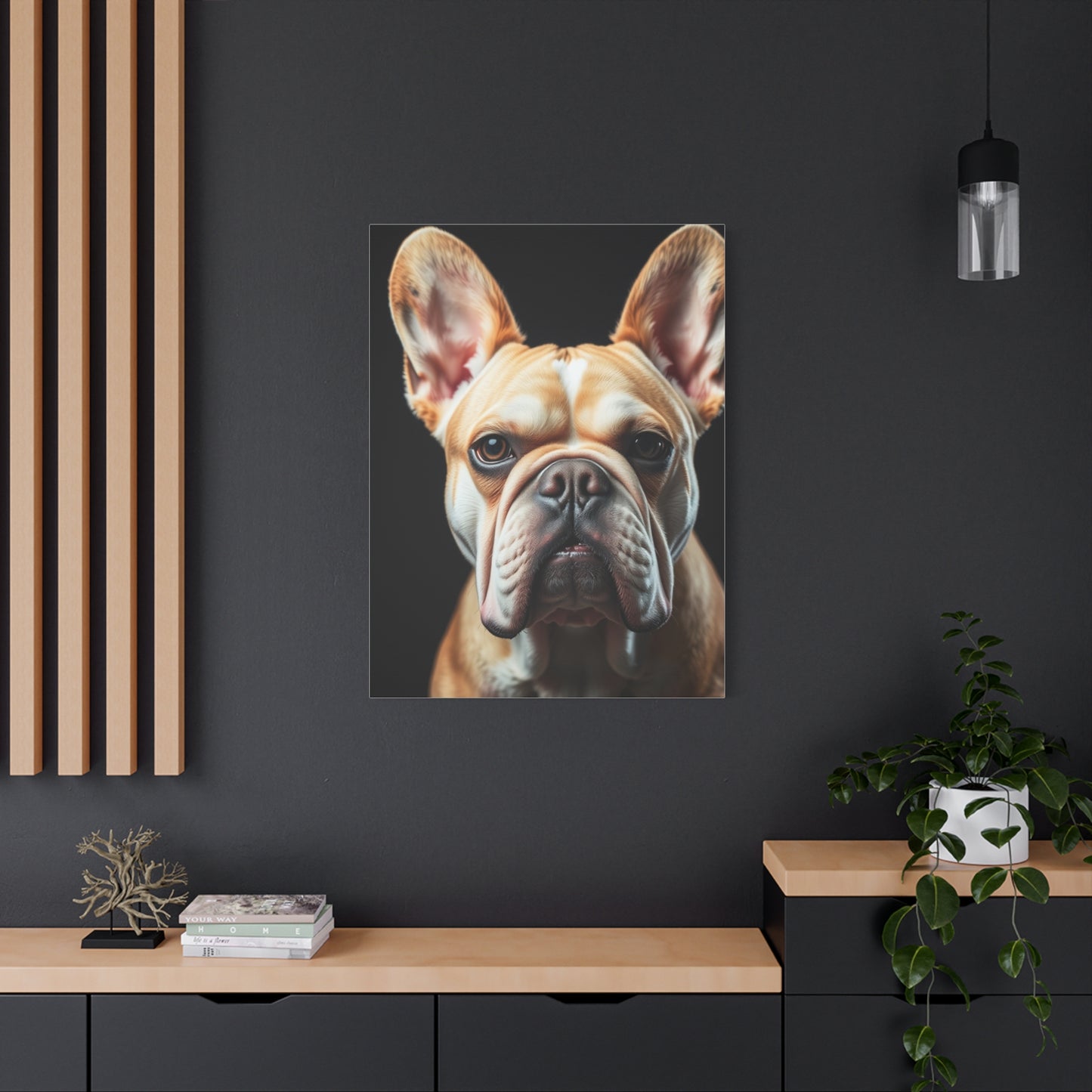 Elite French Bulldog Art Vision Wall Art & Canvas Print