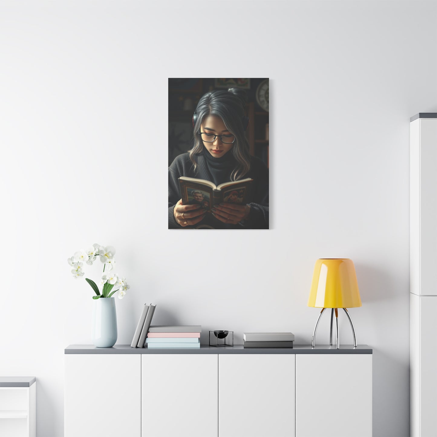 Reading Wall Art Refined Canvas Wall Art & Canvas Print